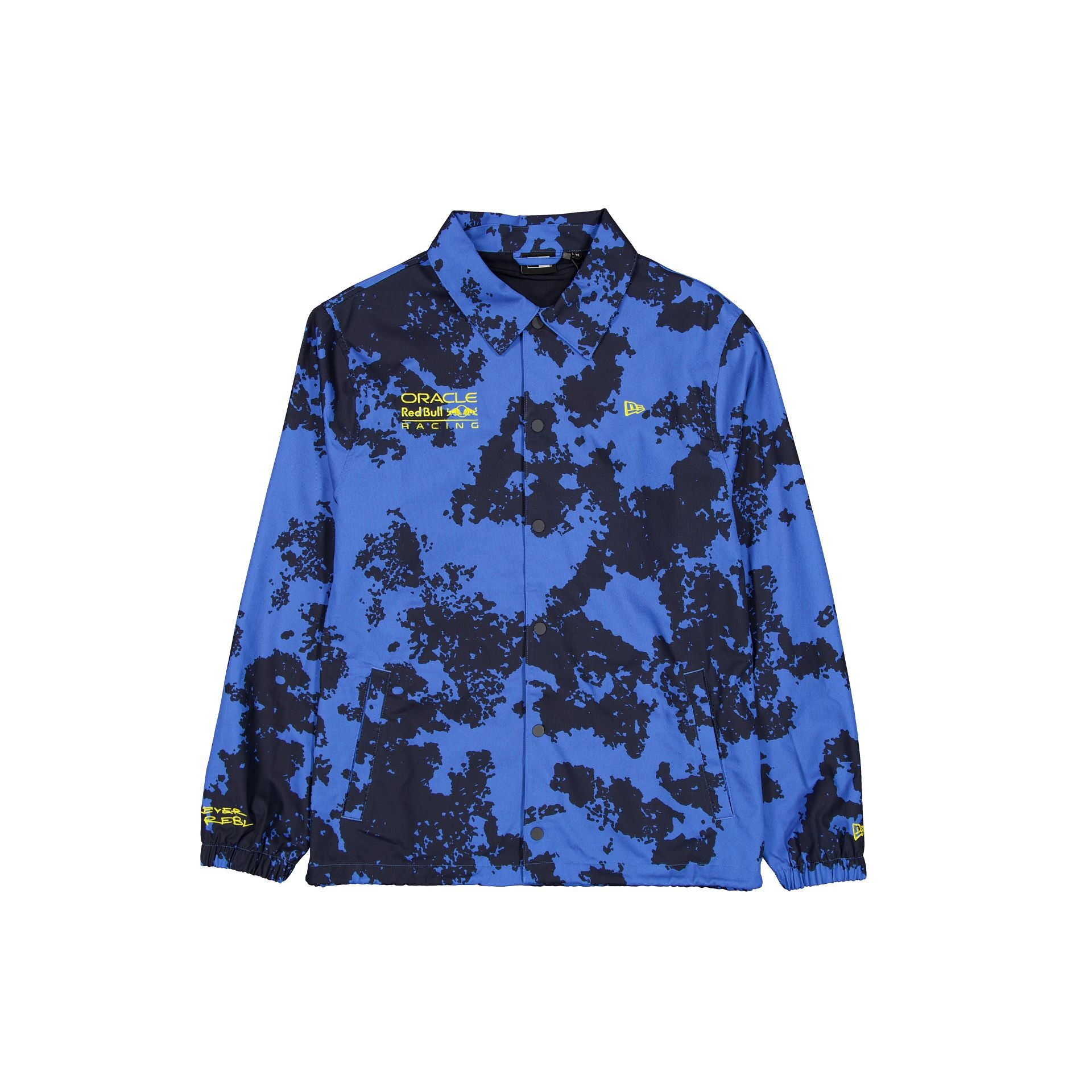 Oracle Red Bull Racing Abstract Camo Coaches Jacket - Nextgenmallstore