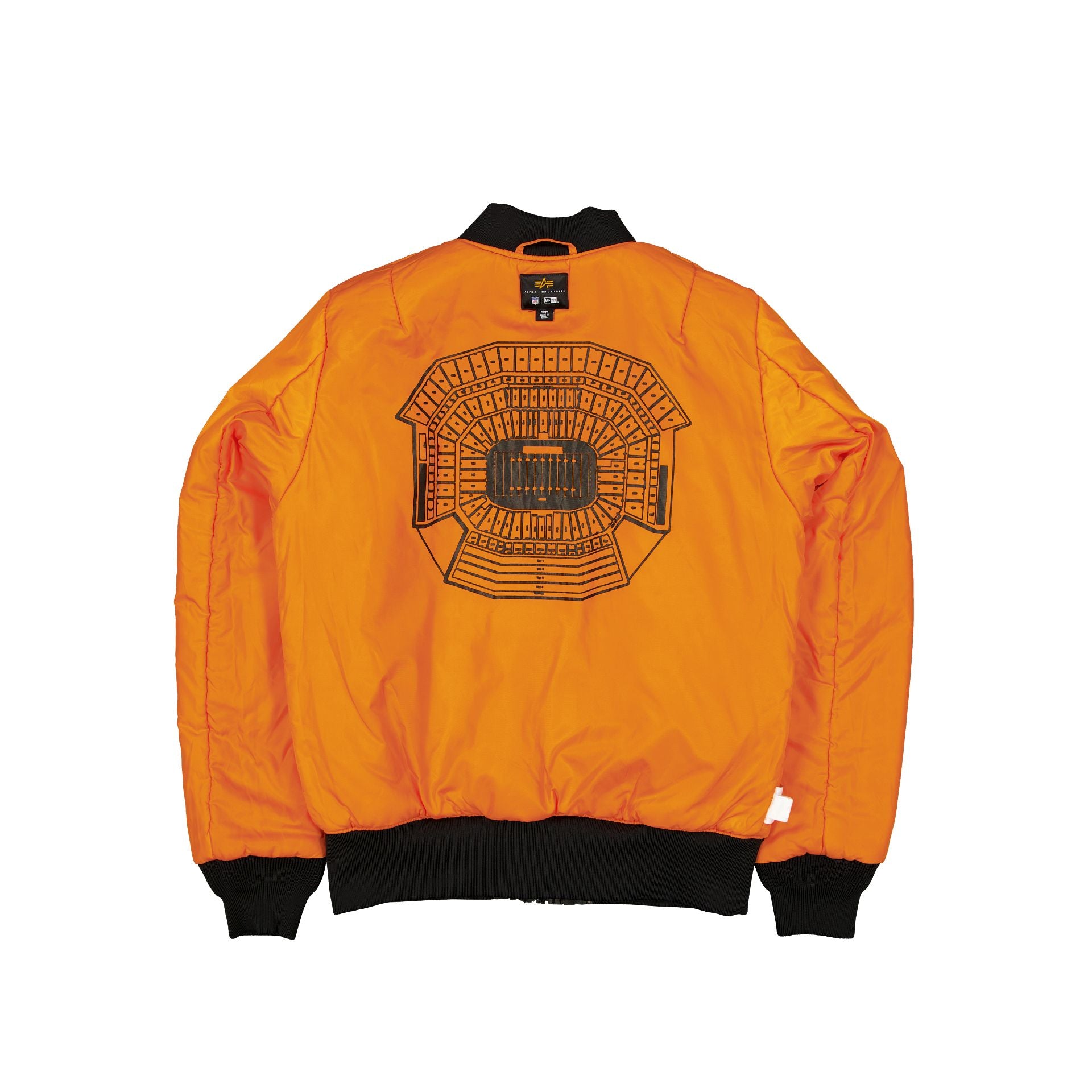 Alpha Industries x San Francisco 49ers Black Camo MA-1 Bomber Jacket