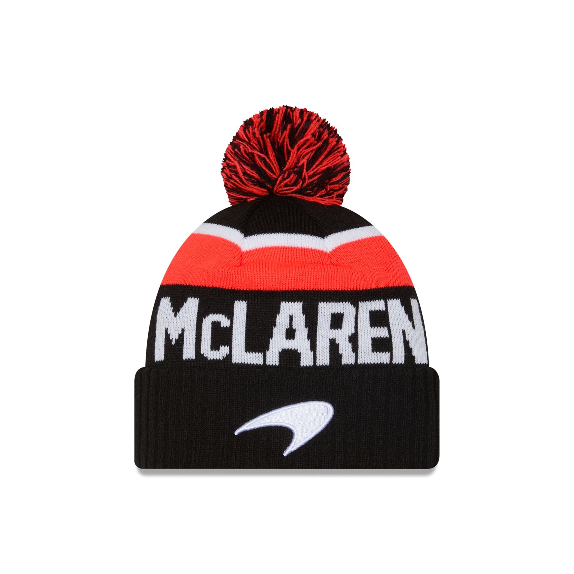 McLaren Formula 1 Team Sport Pom Knit Hat - Nextgenmallstore