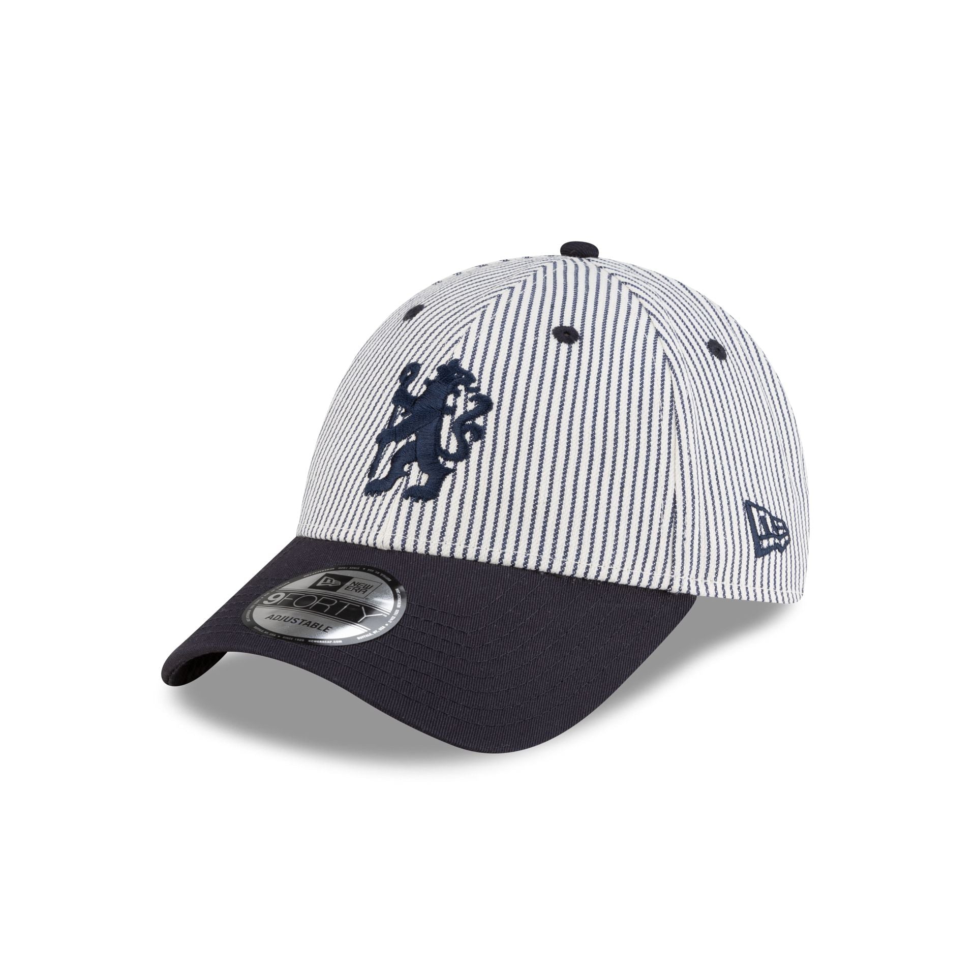 Chelsea FC Pinstripe 9FORTY Adjustable Hat - Nextgenmallstore
