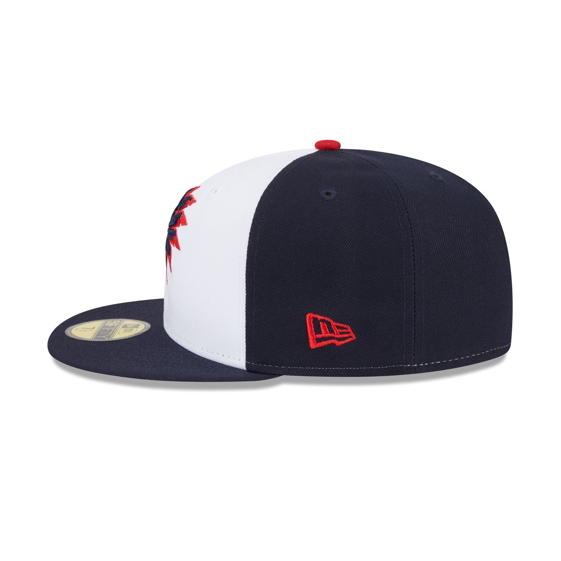 Myrtle Beach Pelicans Theme Night Navy Sidepatch59FIFTY Fitted Hat