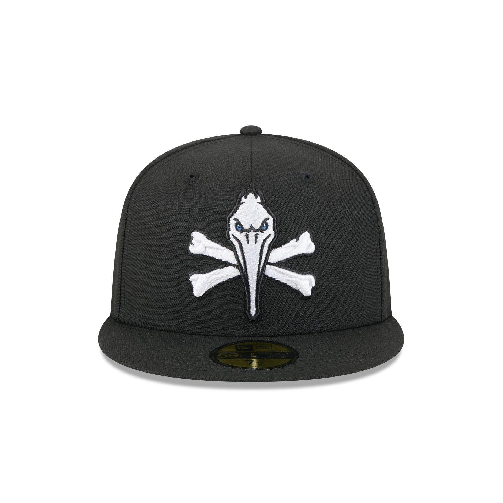 Myrtle Beach Pelicans Theme Night Black 59FIFTY Fitted Hat