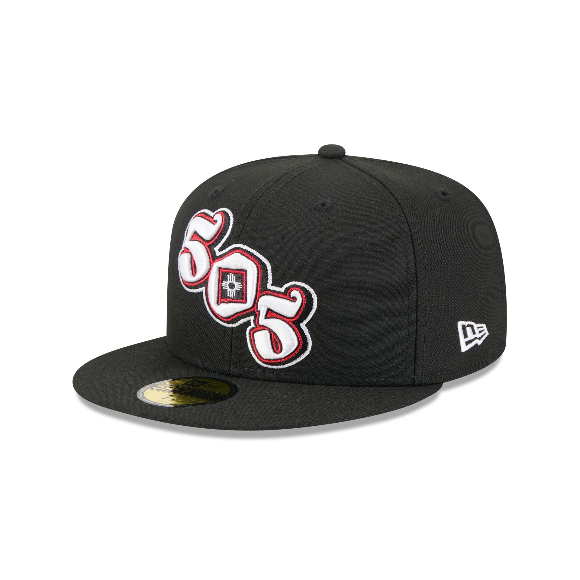 Albuquerque Isotopes Theme Night Black 59FIFTY Fitted Hat - Nextgenmallstore
