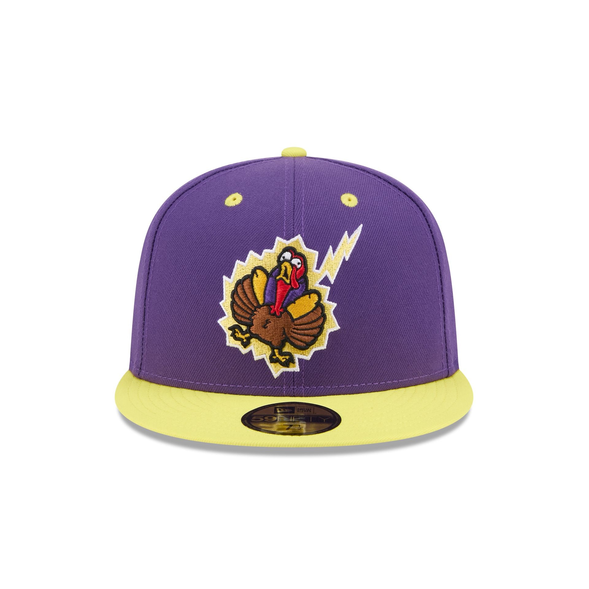 Hartford Yard Goats Theme Night Purple 59FIFTY Fitted Hat