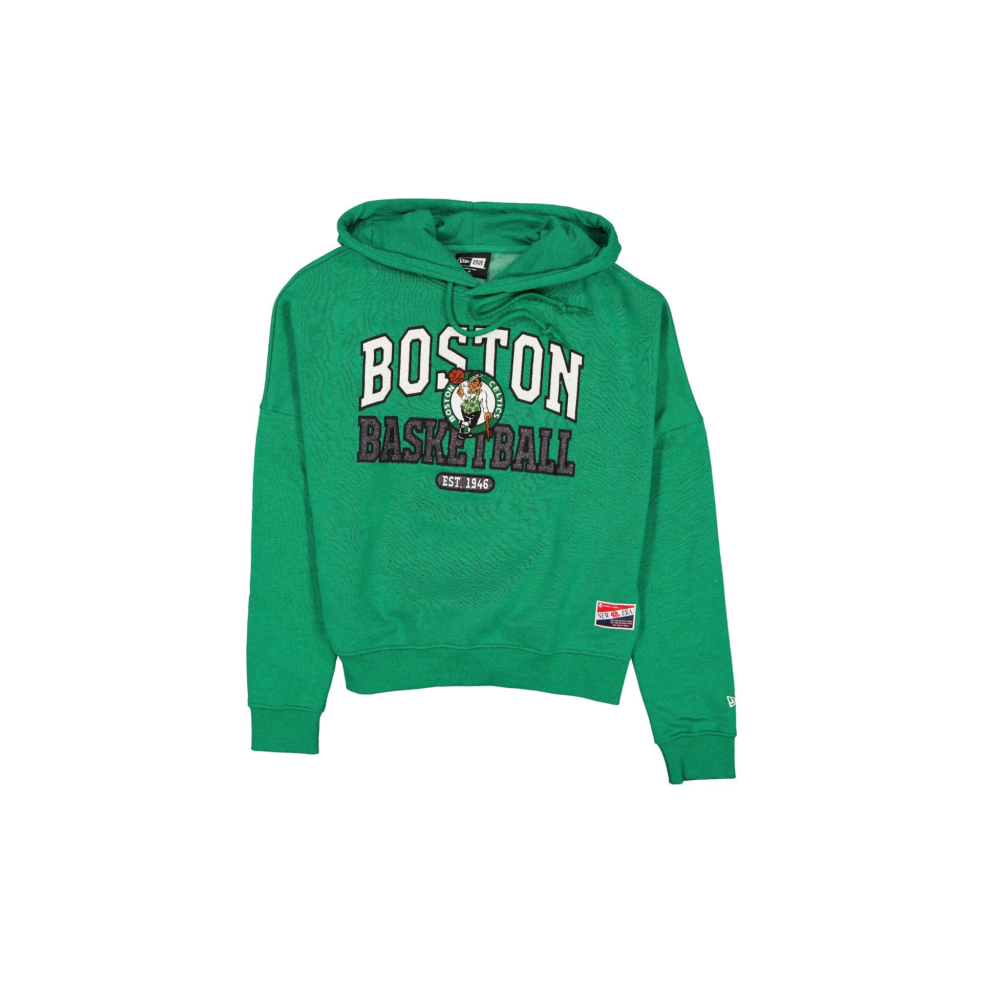 Boston Celtics Throwback Women's Glitter Hoodie - Nextgenmallstore