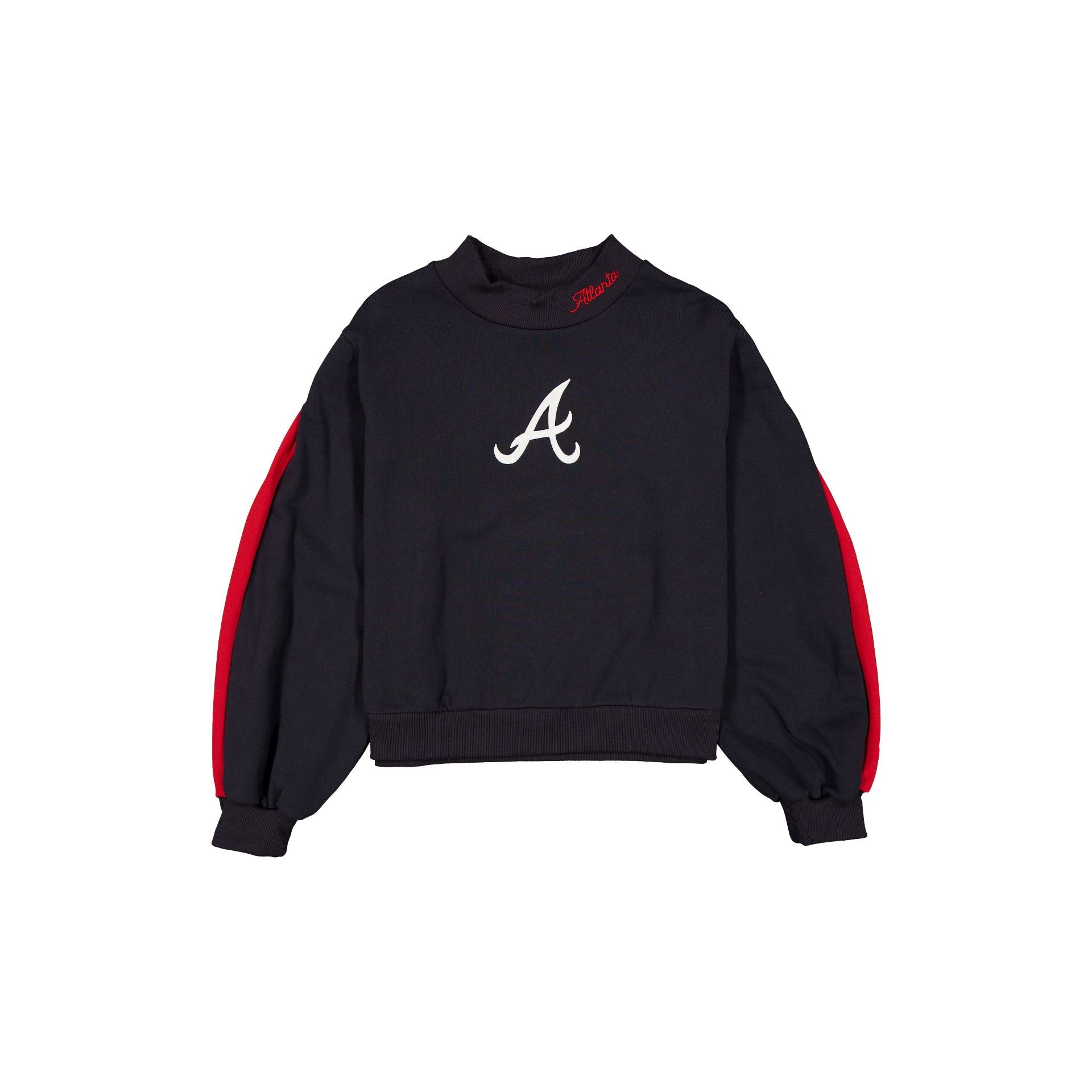 Atlanta Braves Sport Night Women's Mockneck - Nextgenmallstore
