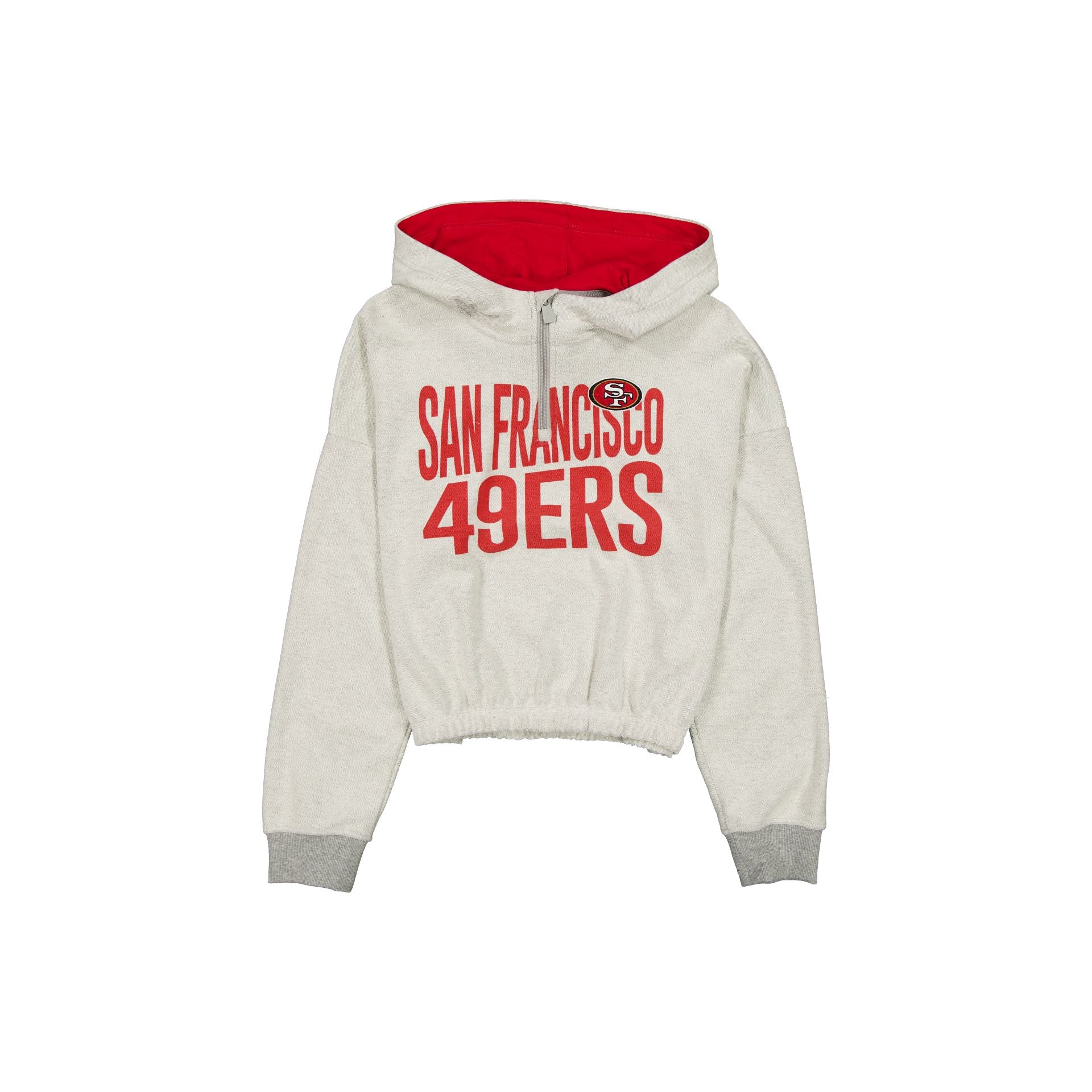 San Francisco 49ers Sport Night Heather Gray Women's Hoodie
