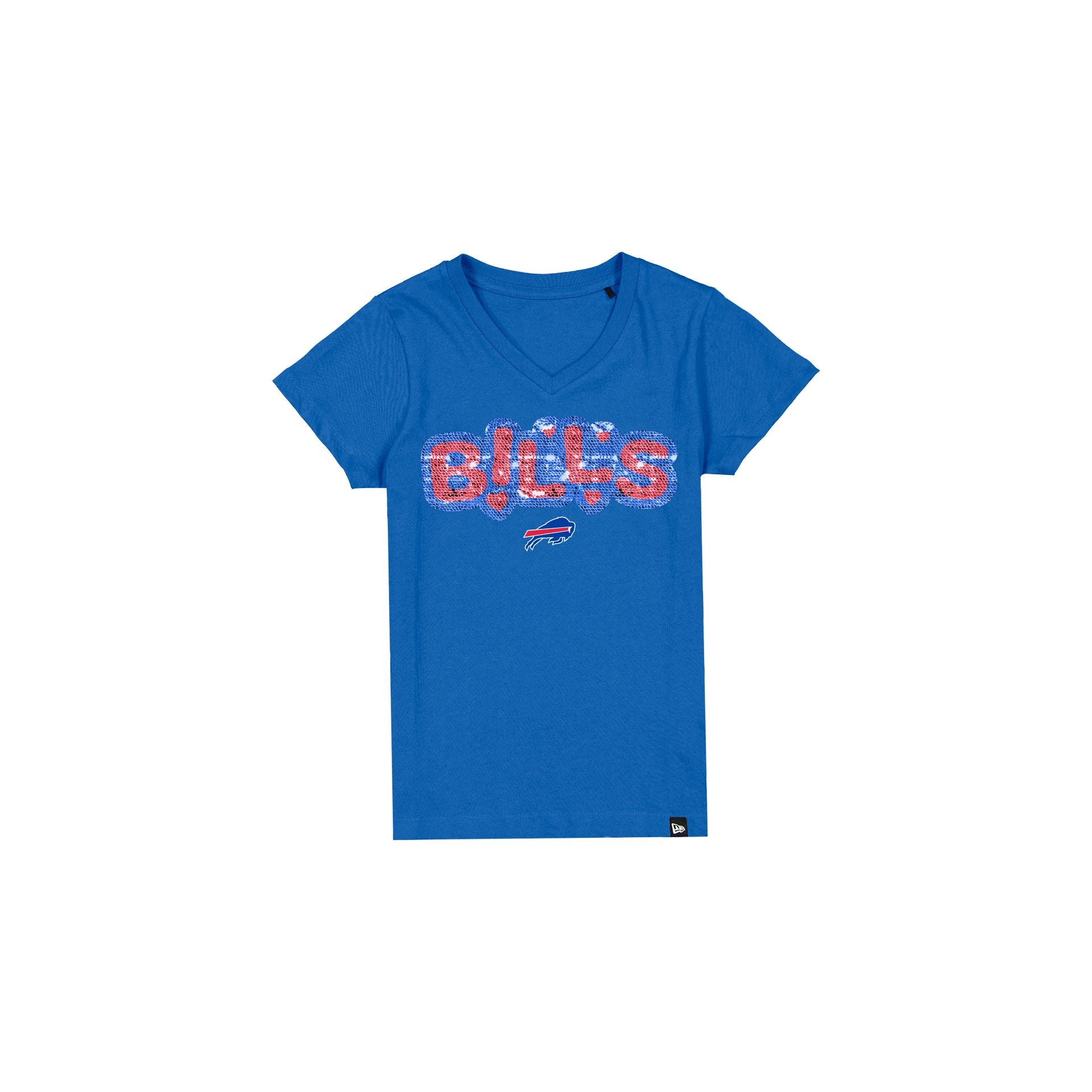 Buffalo Bills Flip Sequin Girls T-Shirt