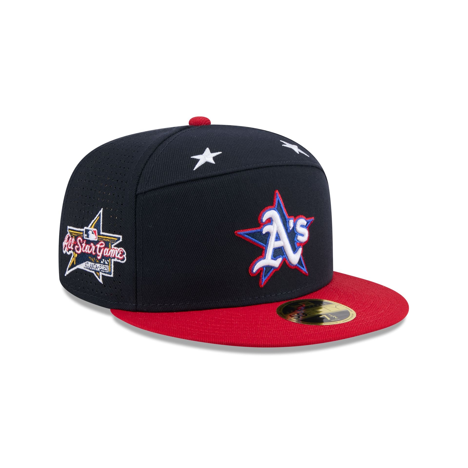 Athletics 2025 All-Star Game Workout Split Panel 59FIFTY Fitted Hat - Nextgenmallstore