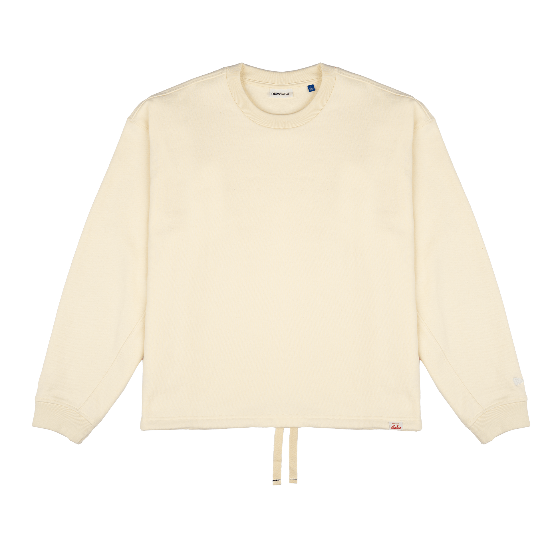 New Era Branded Alden Chrome White Crewneck - Nextgenmallstore