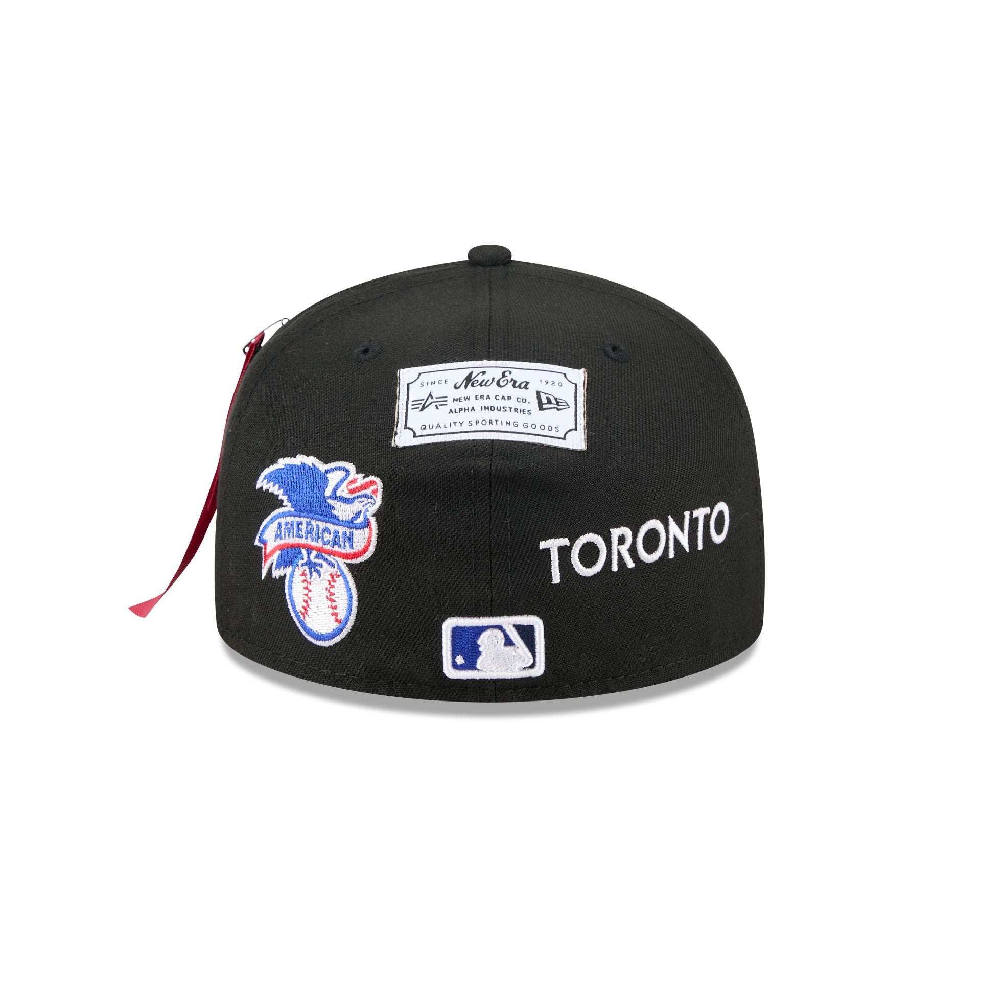 Alpha Industries x Toronto Blue Jays Black 59FIFTY Fitted Hat