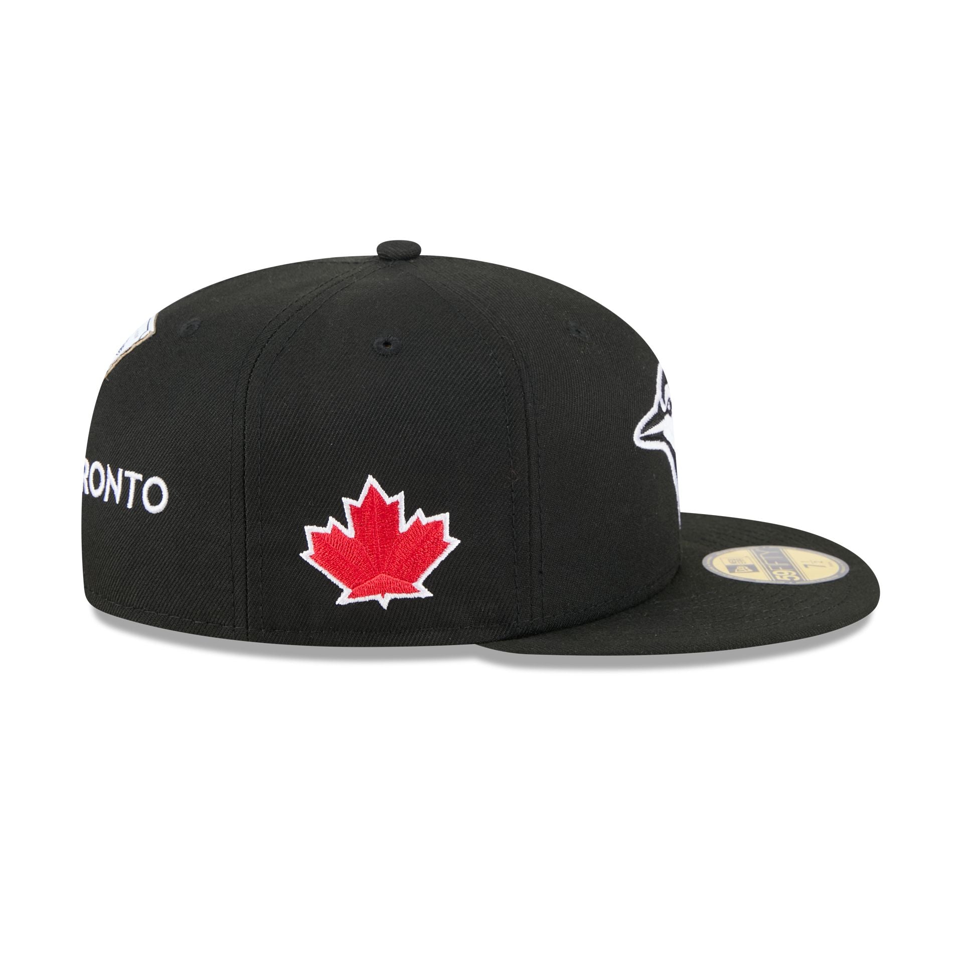 Alpha Industries x Toronto Blue Jays Black 59FIFTY Fitted Hat
