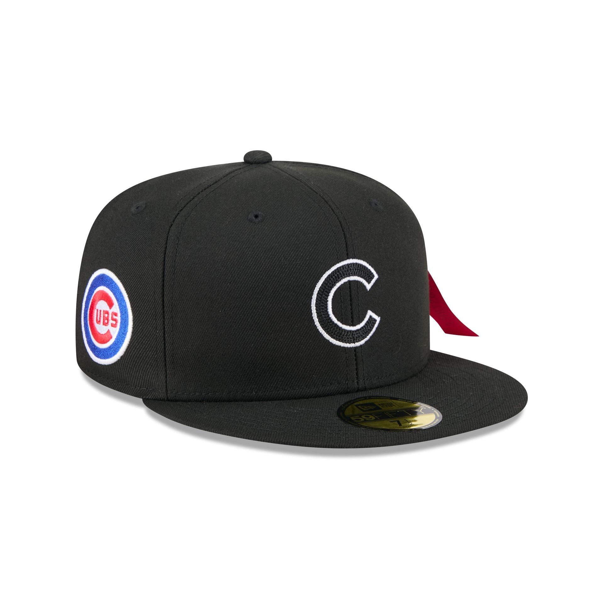 Alpha Industries x Chicago Cubs Black 59FIFTY Fitted Hat