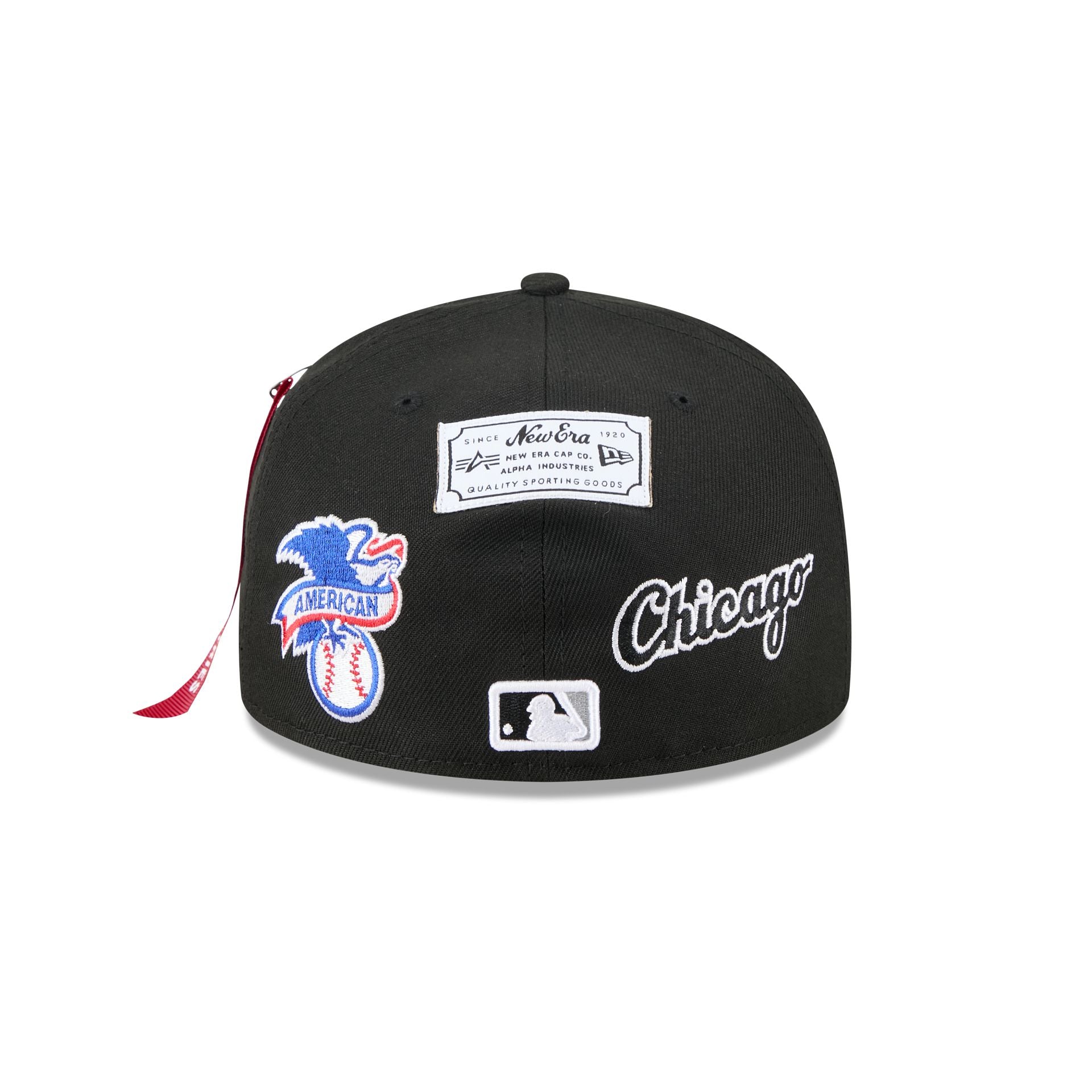 Alpha Industries x Chicago White Sox Black 59FIFTY Fitted Hat