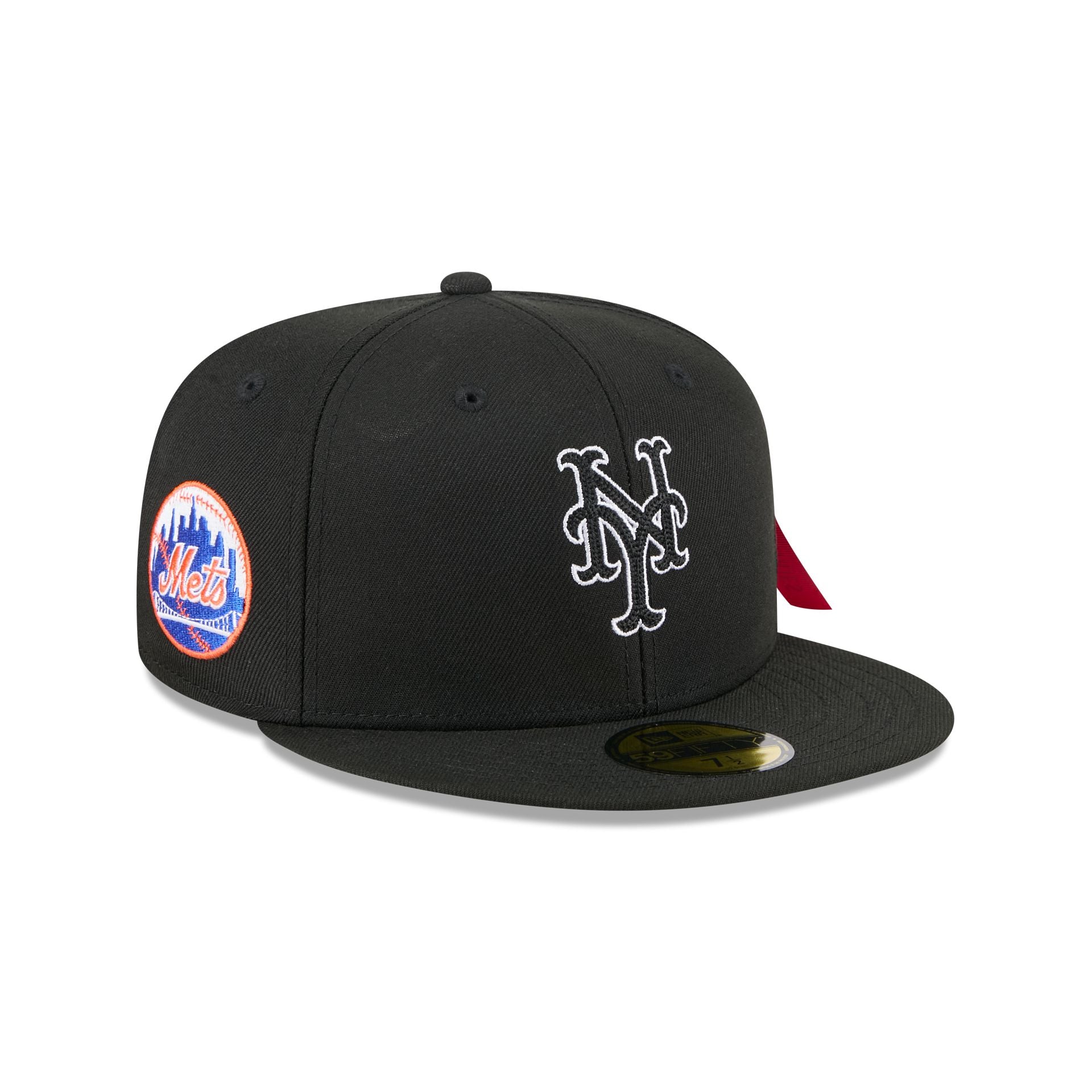 Alpha Industries x New York Mets Black 59FIFTY Fitted Hat