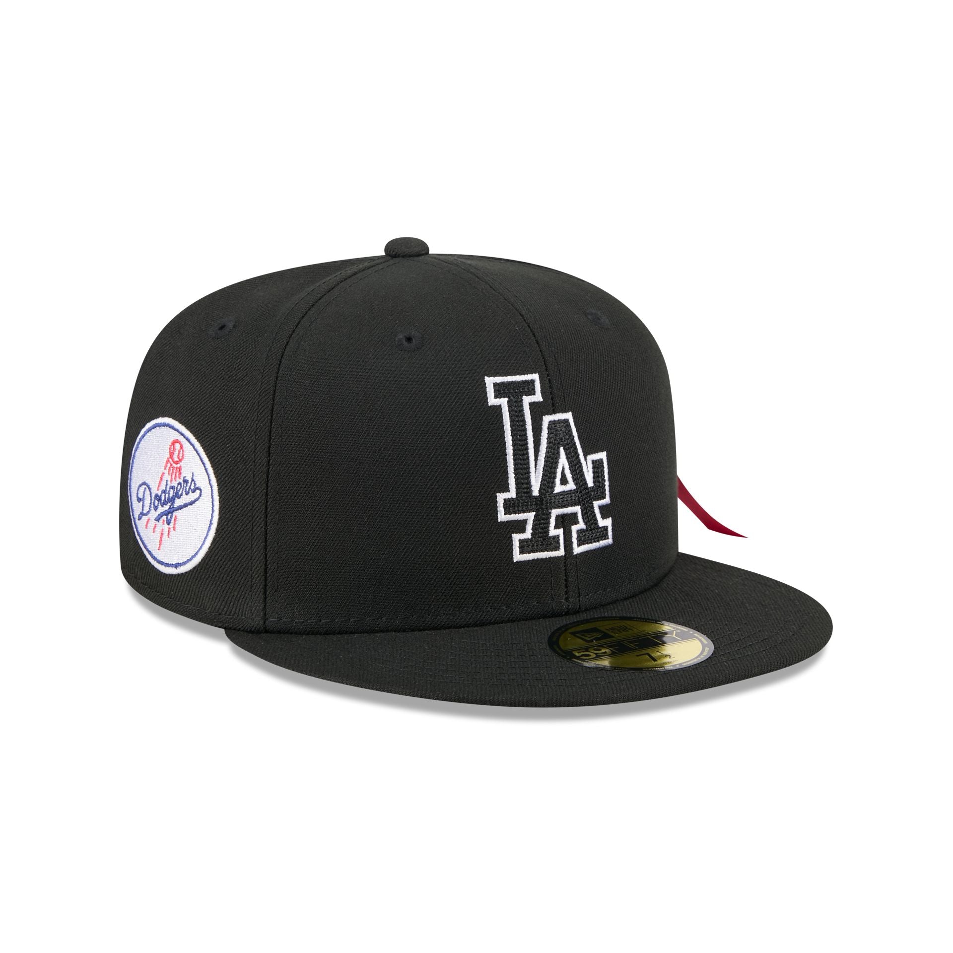 Alpha Industries x Los Angeles Dodgers Black 59FIFTY Fitted Hat