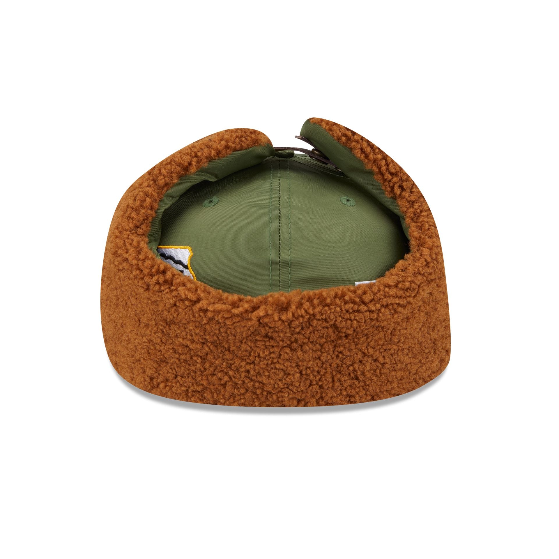 Alpha Industries x Kansas City Chiefs Olive Green Dog Ear 59FIFTY Fitted Hat