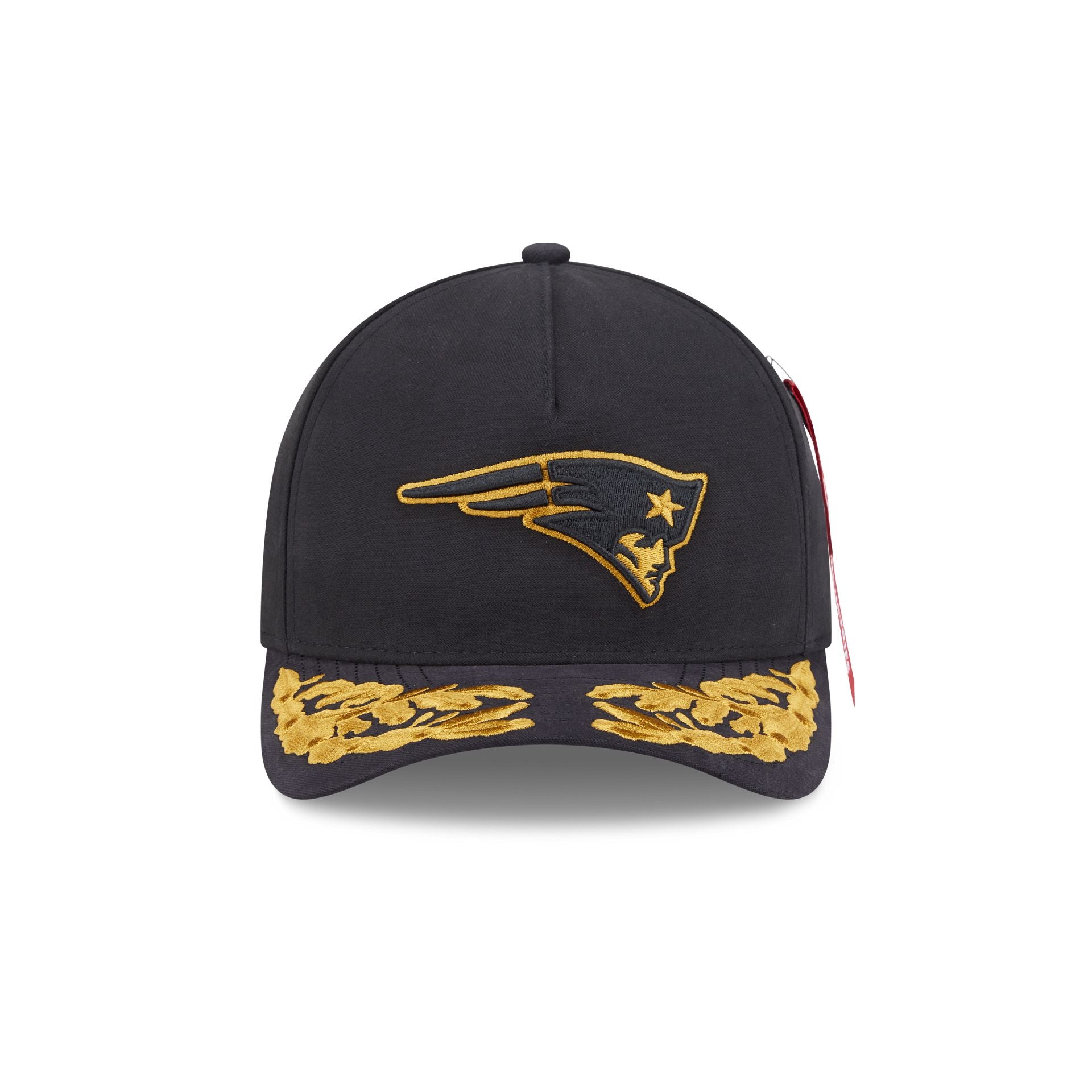 Alpha Industries x New England Patriots Black 9FORTY M-Crown A-Frame Snapback Hat