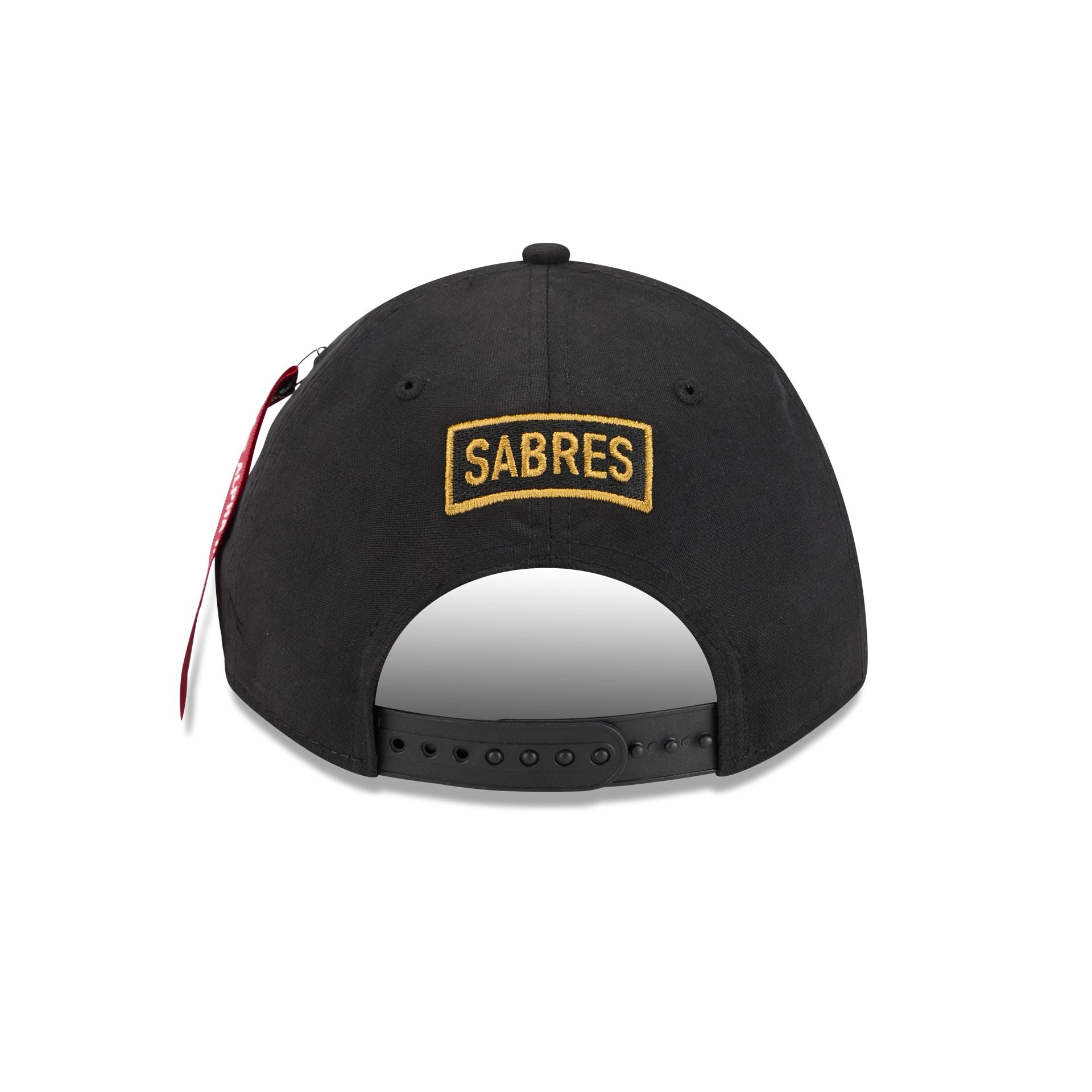 Alpha Industries x Buffalo Sabres Black 9FORTY M-Crown A-Frame Snapback Hat
