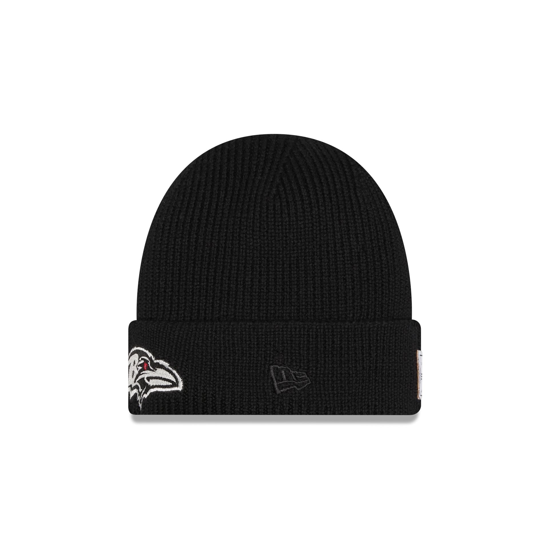 Alpha Industries x Baltimore Ravens Black Cuff Knit Hat