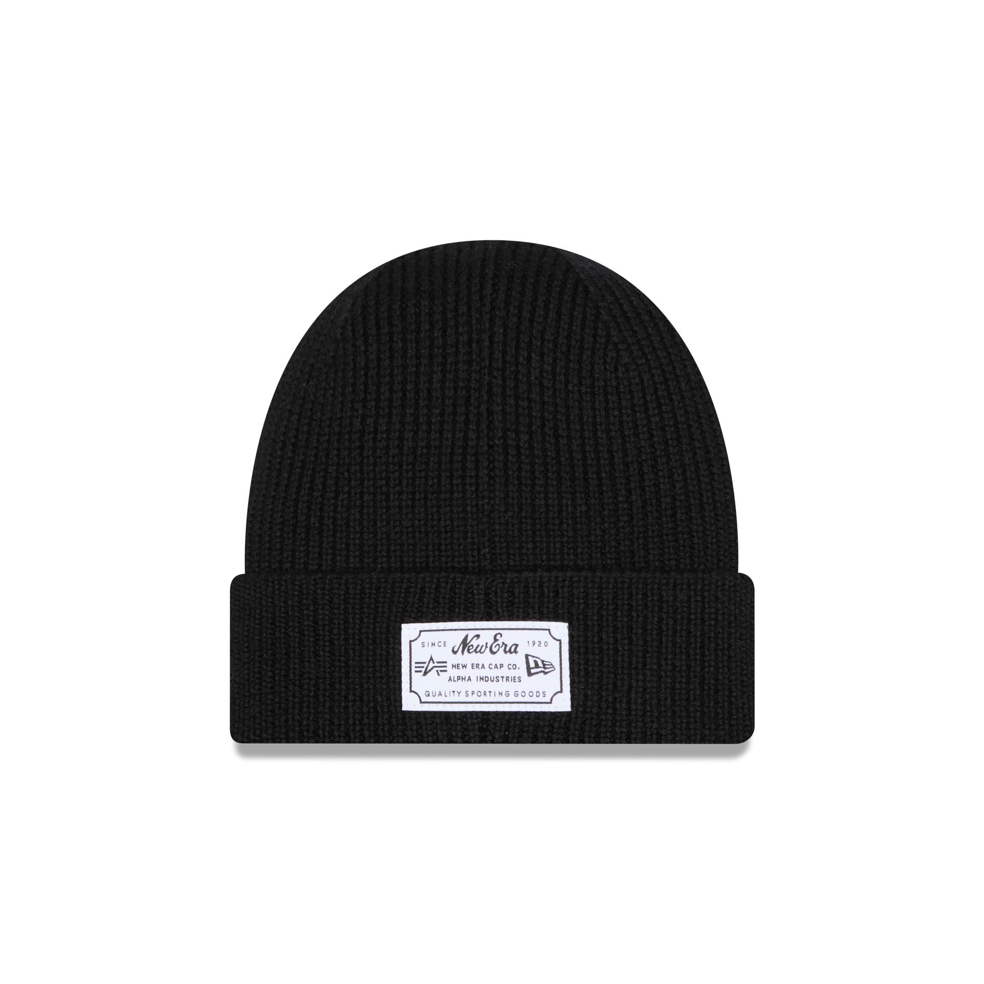 Alpha Industries x Los Angeles Chargers Black Cuff Knit Hat