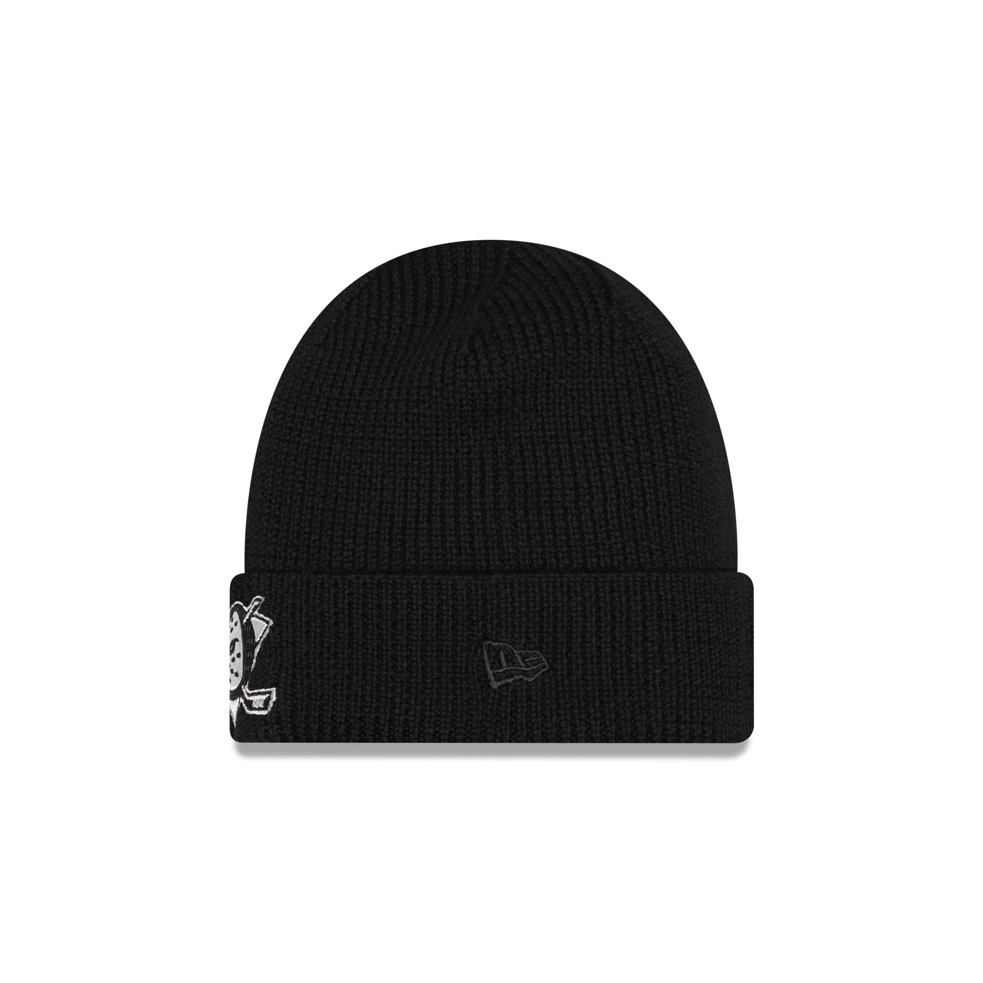 Alpha Industries x Anaheim Ducks Black Cuff Knit Hat