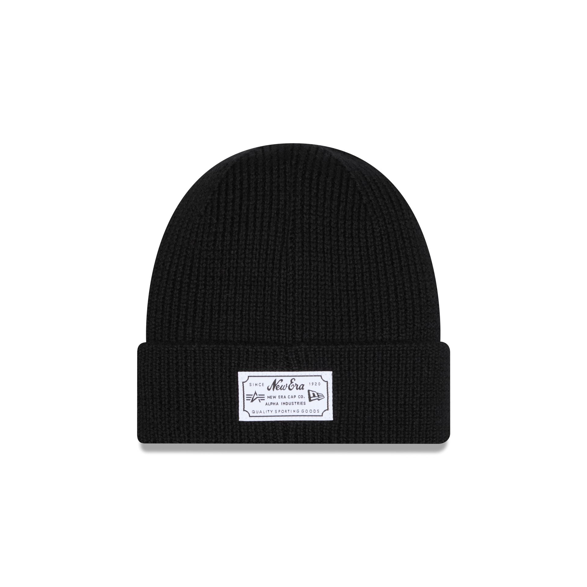 Alpha Industries x Pittsburgh Penguins Black Cuff Knit Hat