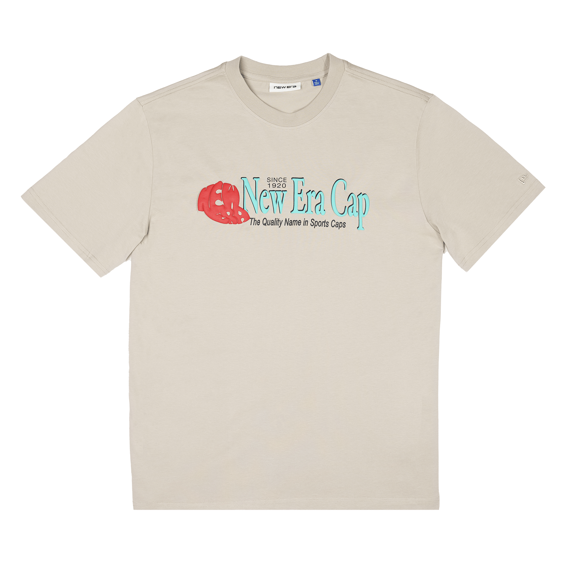 New Era Branded Lock Up '87 Abbey Stone T-Shirt