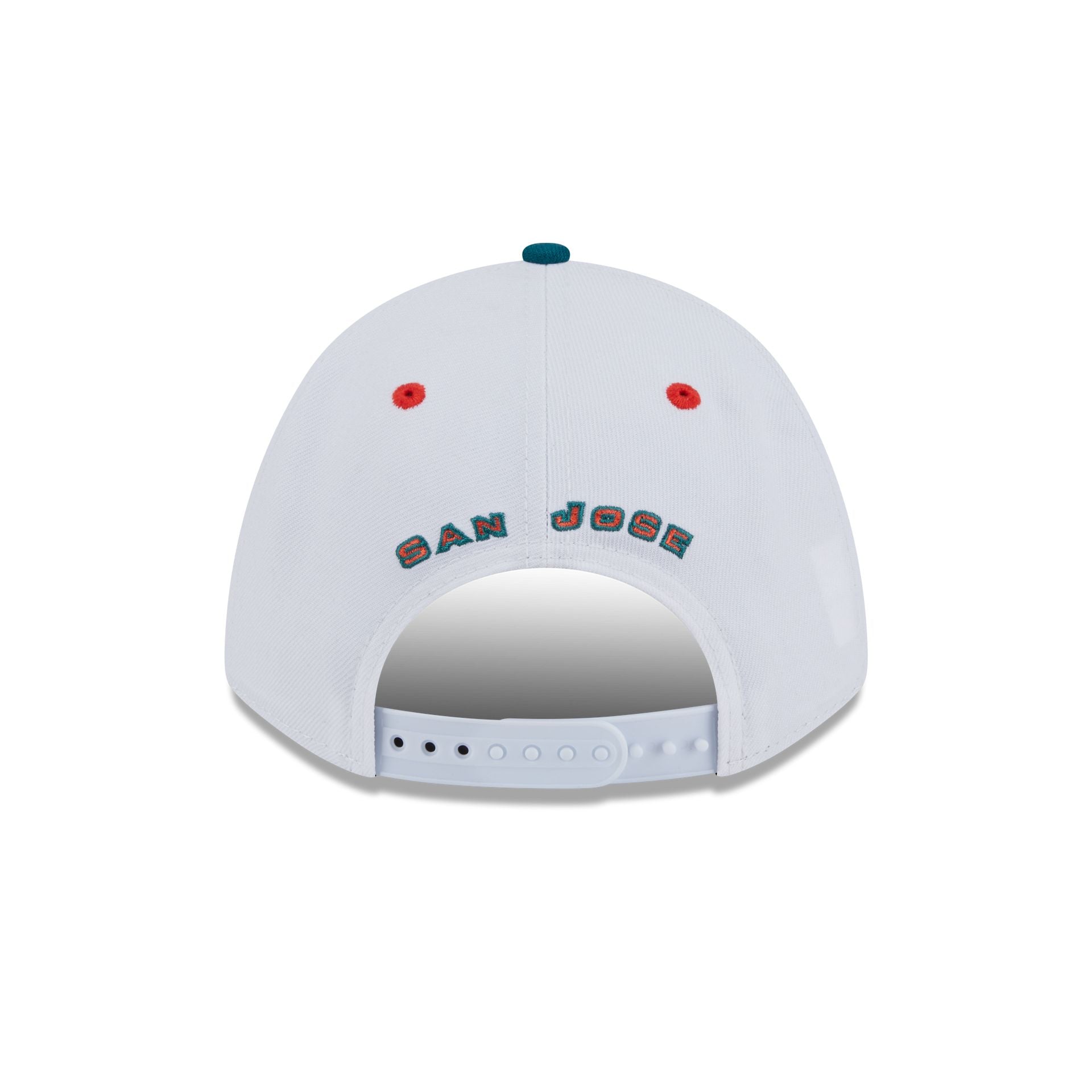 San Jose Earthquakes 2025 Jersey Hook White 9FORTY M-Crown A-Frame Snapback Hat