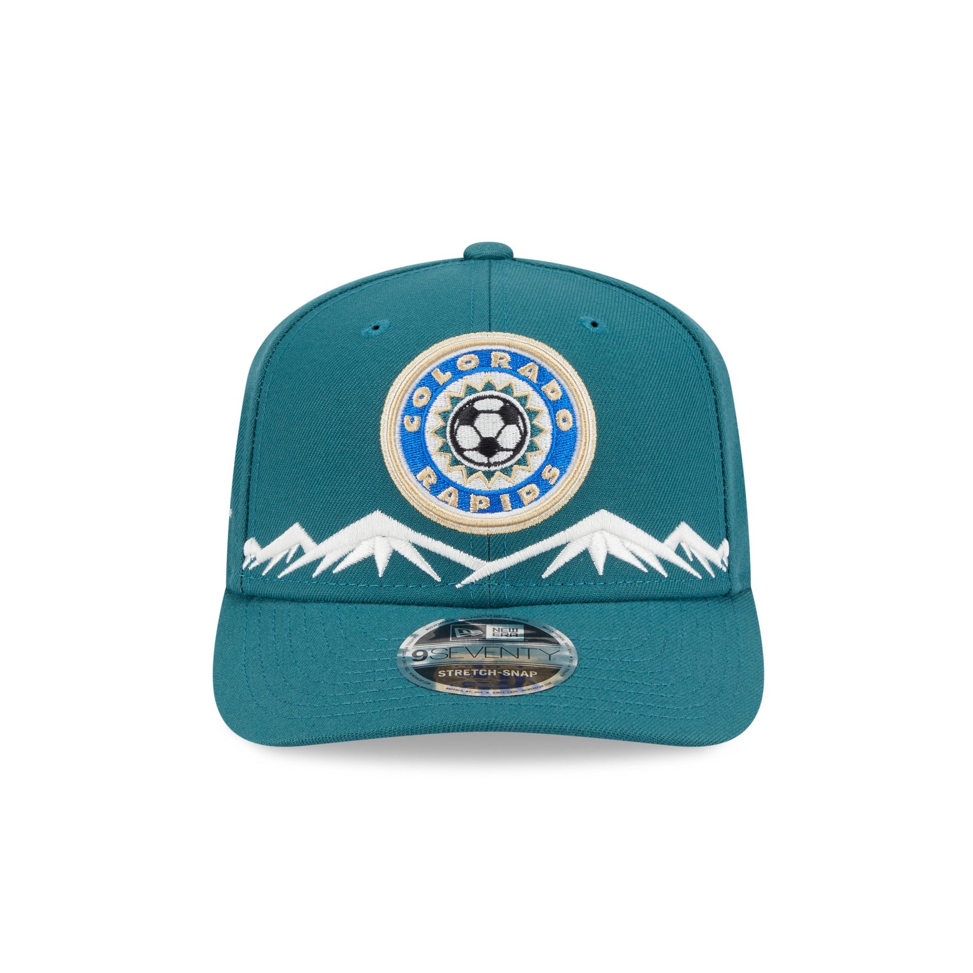 Colorado Rapids 2025 Jersey Hook Green 9SEVENTY Stretch-Snap Hat