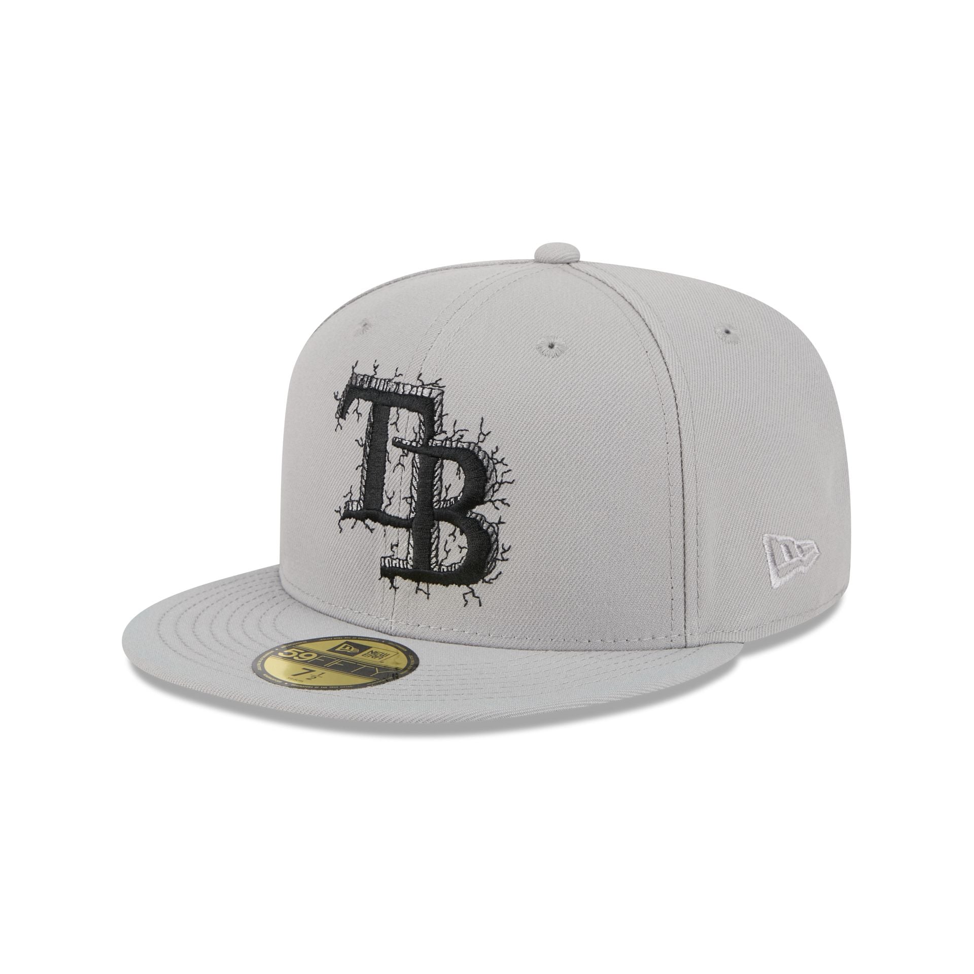 Tampa Bay Rays Cracked Cement 59FIFTY Fitted Hat - Nextgenmallstore