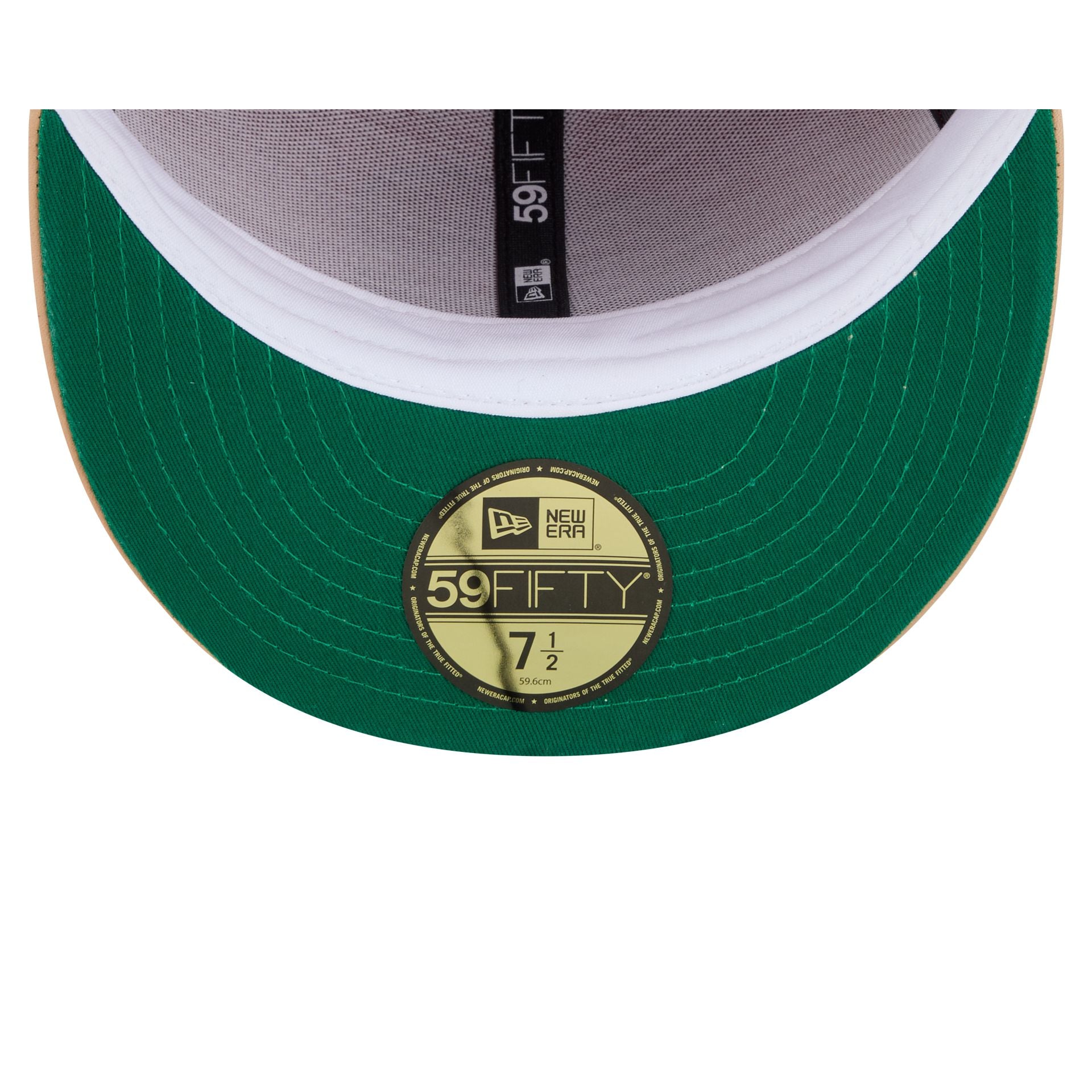 Calgary Flames Leather Visor 59FIFTY Fitted Hat