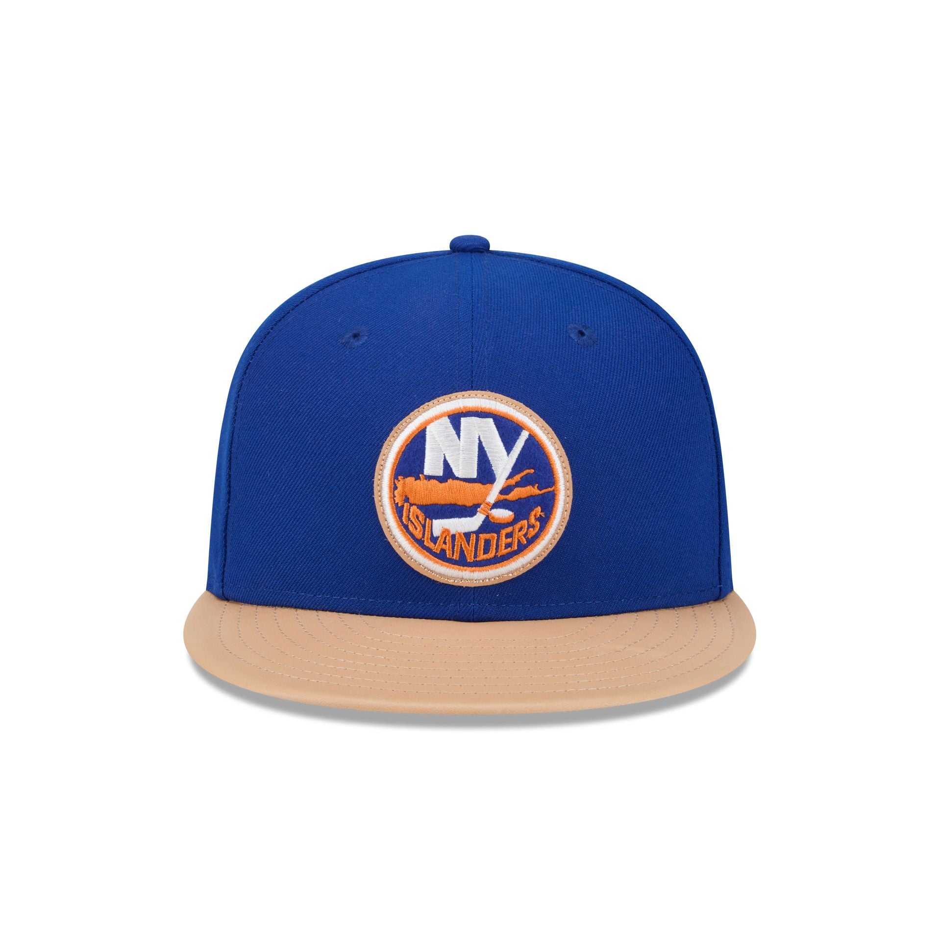 New York Islanders Leather Visor 59FIFTY Fitted Hat