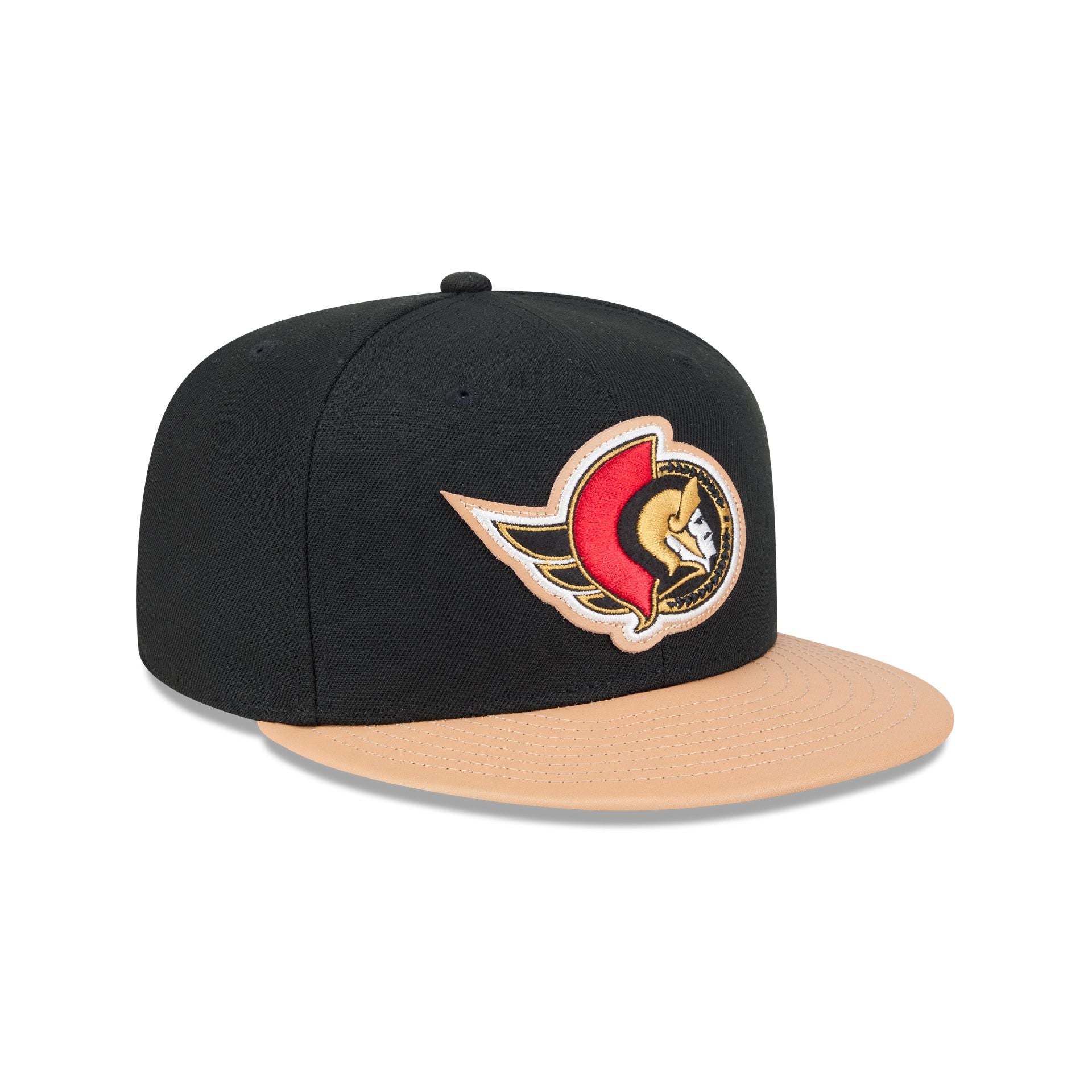 Ottawa Senators Leather Visor 59FIFTY Fitted Hat
