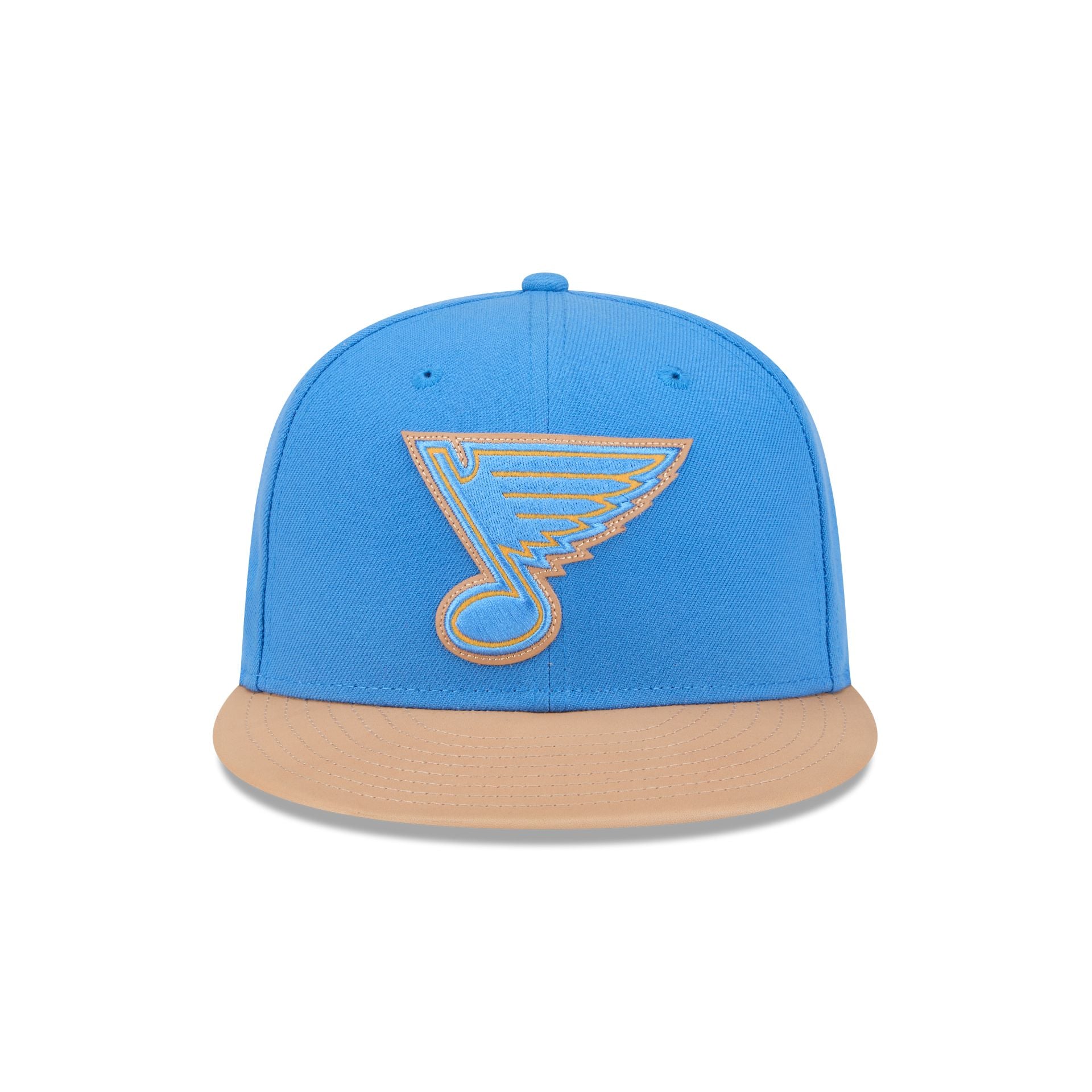 St. Louis Blues Leather Visor 59FIFTY Fitted Hat