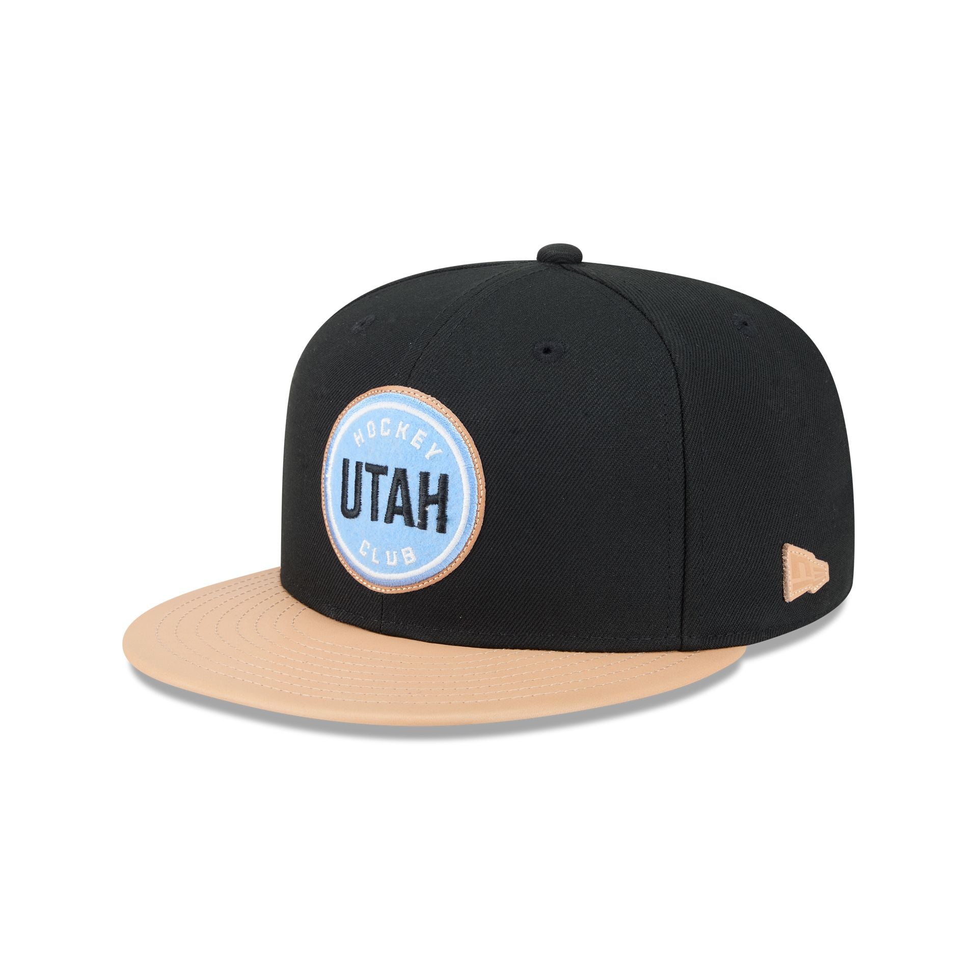 Utah Mammoth Leather Visor 59FIFTY Fitted Hat - Nextgenmallstore
