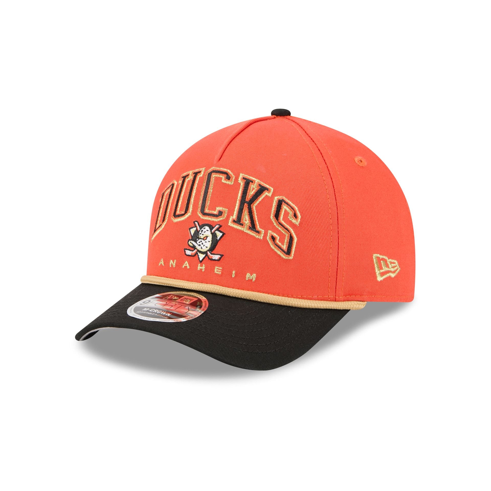 Anaheim Ducks Arch 9FORTY M-Crown A-Frame Snapback Hat - Nextgenmallstore