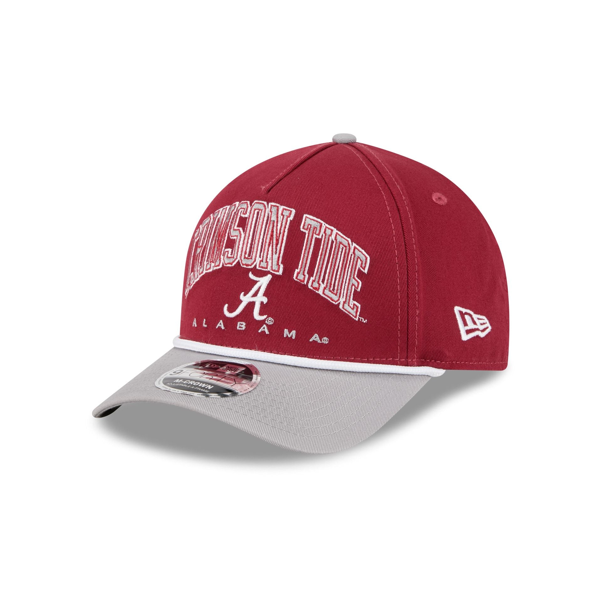 Alabama Crimson Tide Arch 9FORTY M-Crown A-Frame Snapback Hat - Nextgenmallstore
