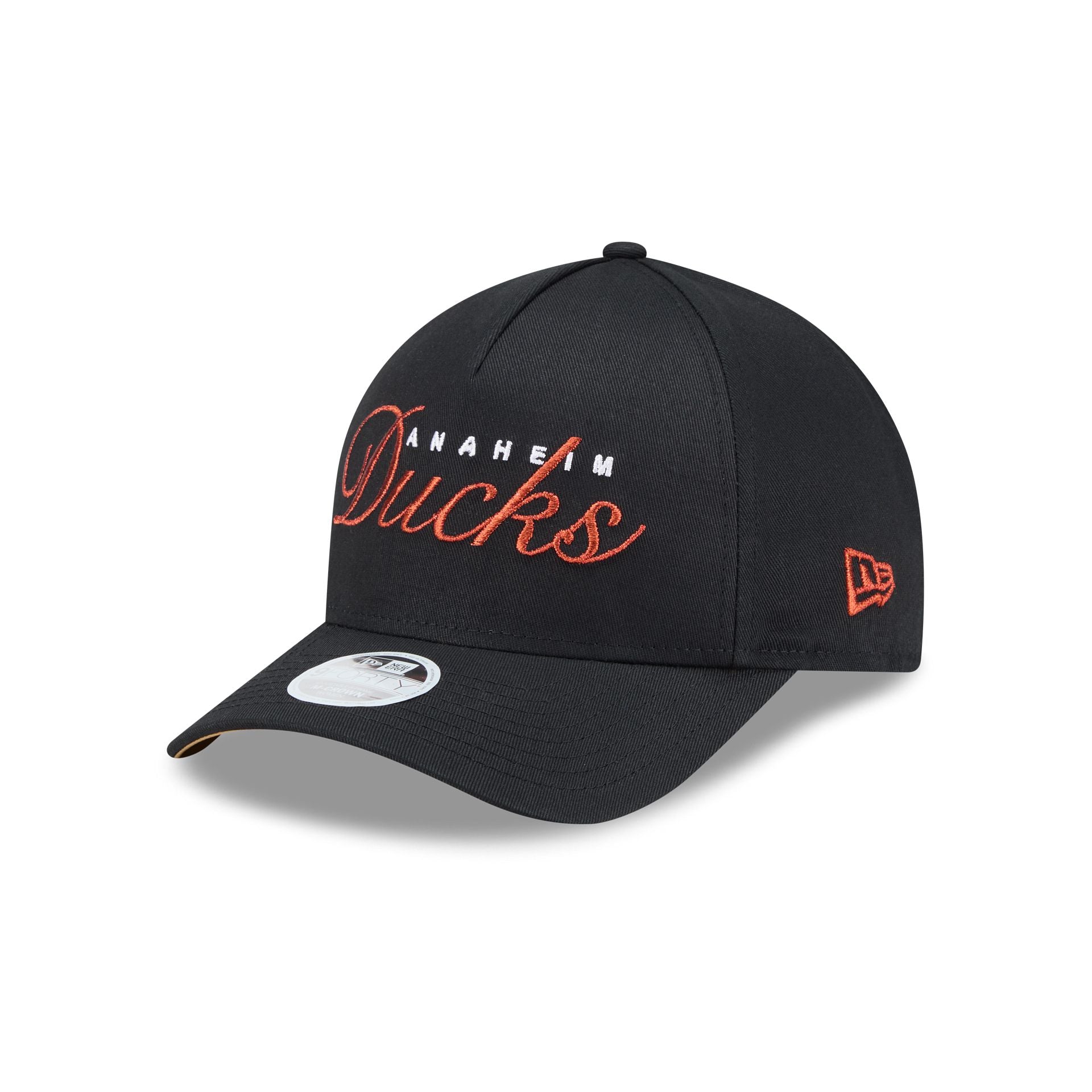 Anaheim Ducks Metallic Women's 9FORTY M-Crown A-Frame Snapback Hat - Nextgenmallstore