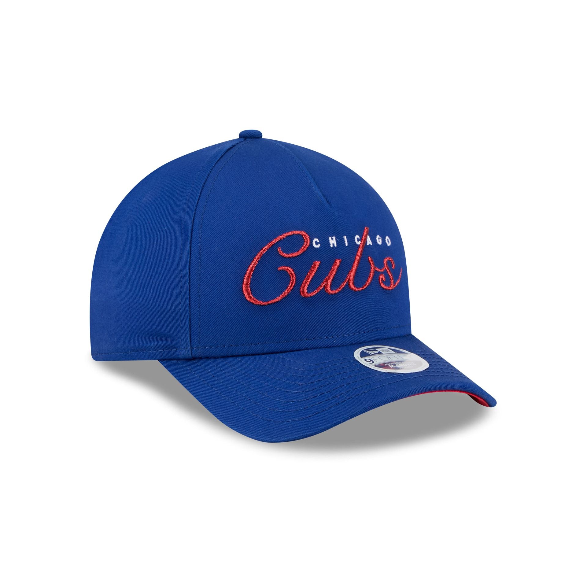 Chicago Cubs Metallic Women's 9FORTY M-Crown A-Frame Snapback Hat