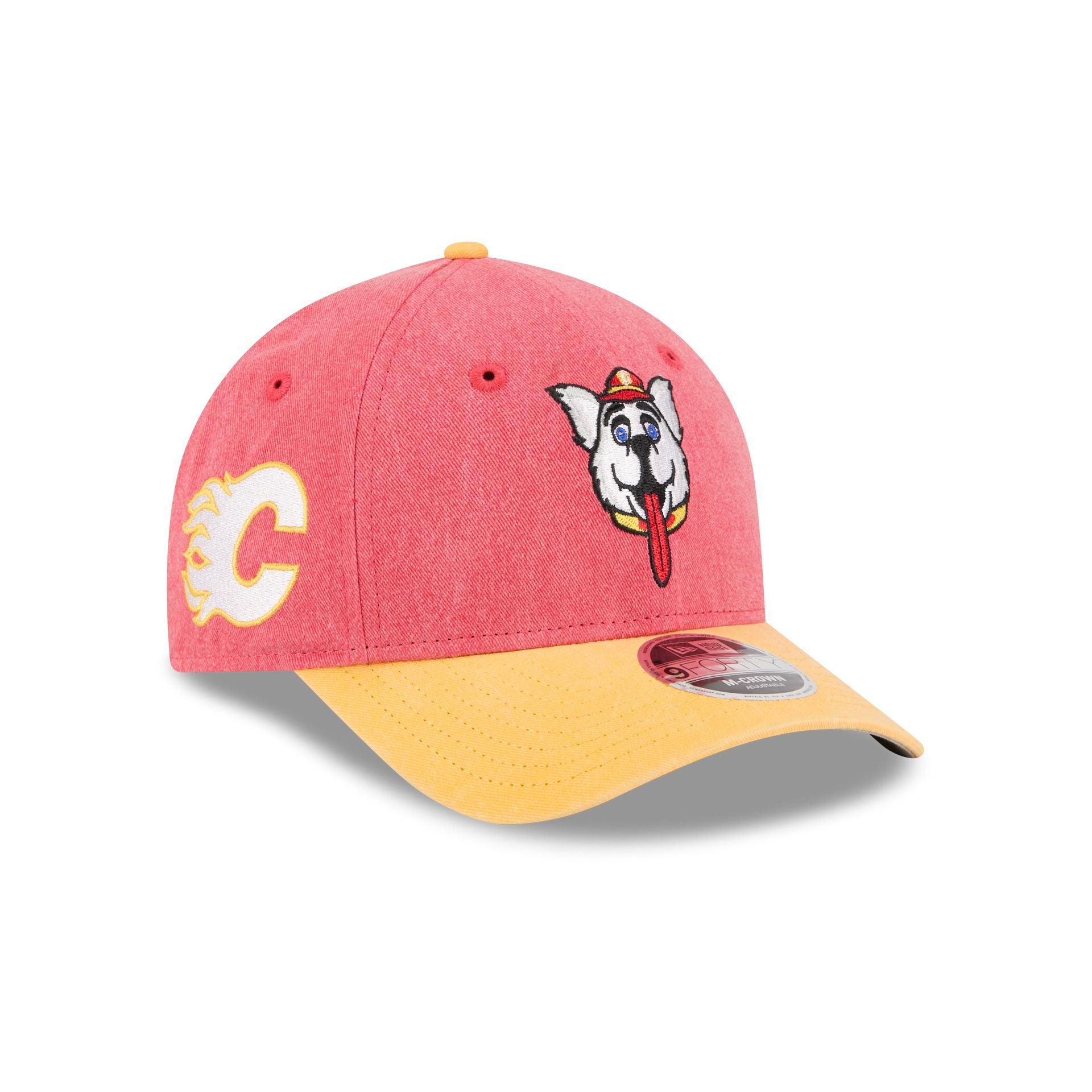 Calgary Flames Mascot 9FORTY M-Crown Snapback Hat - Nextgenmallstore