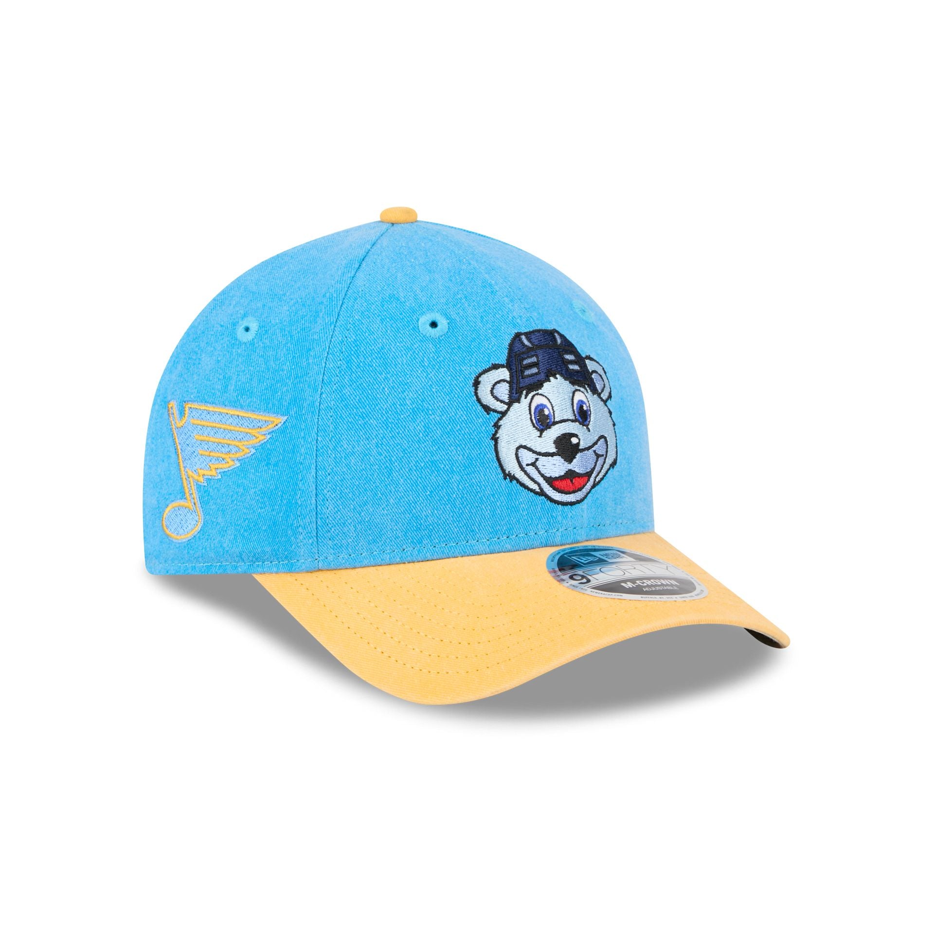St. Louis Blues Mascot 9FORTY M-Crown Snapback Hat - Nextgenmallstore