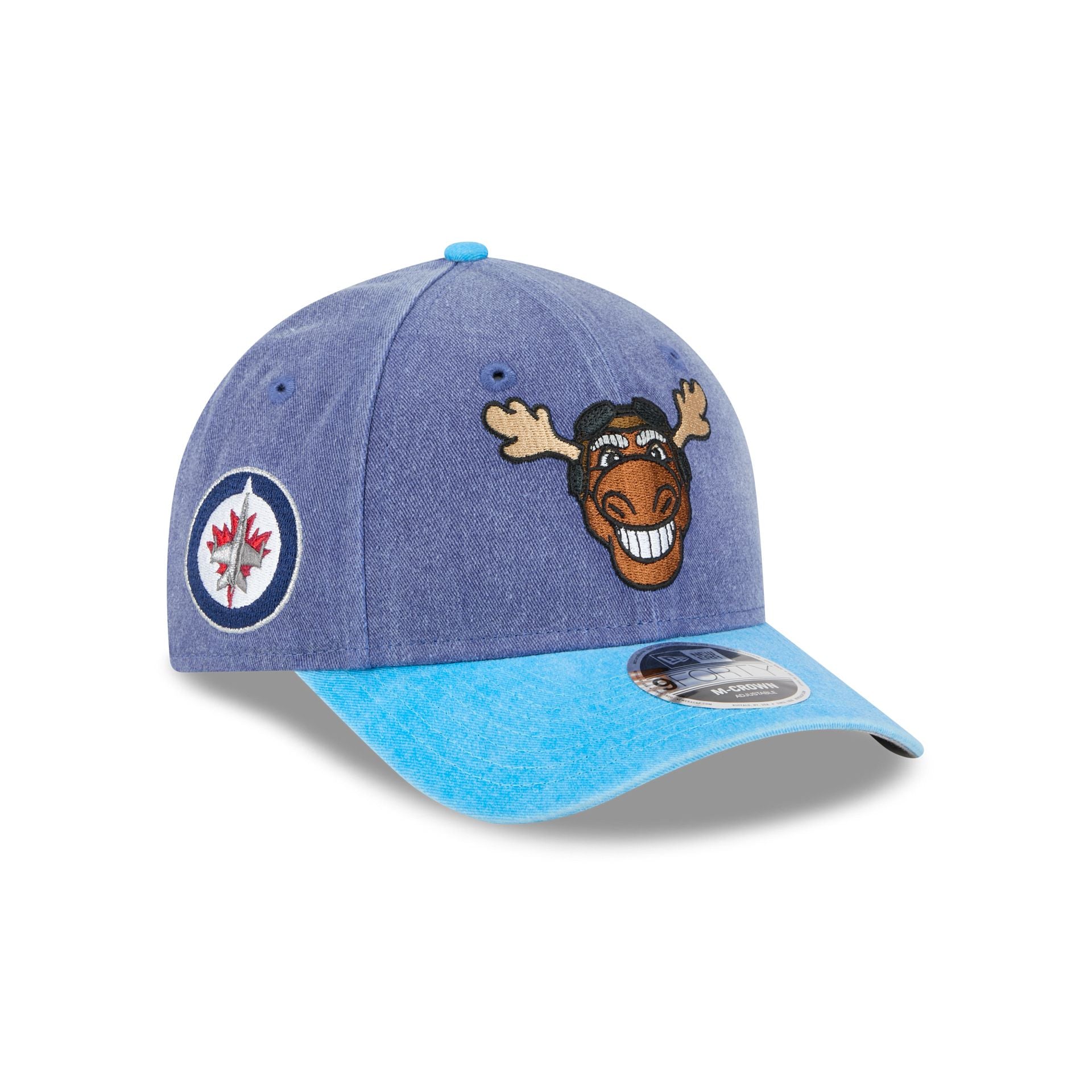 Winnipeg Jets Mascot 9FORTY M-Crown Snapback Hat - Nextgenmallstore