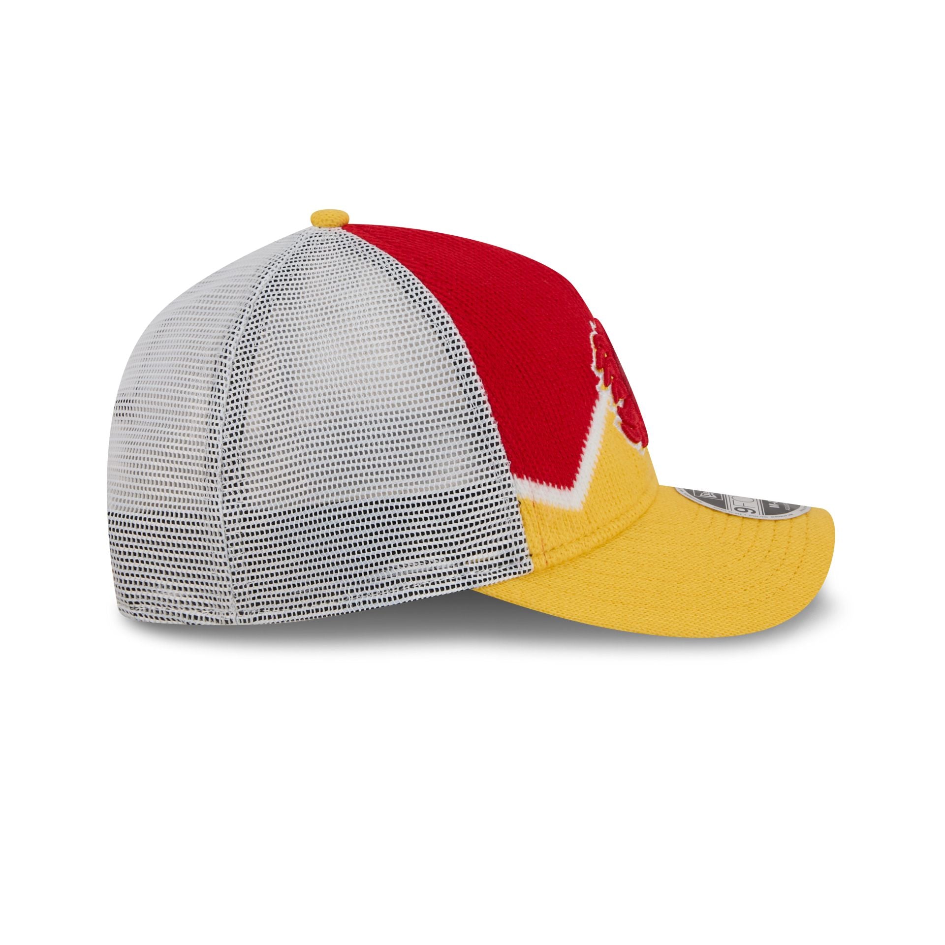 Calgary Flames Sock 9FORTY M-Crown A-Frame Trucker Hat