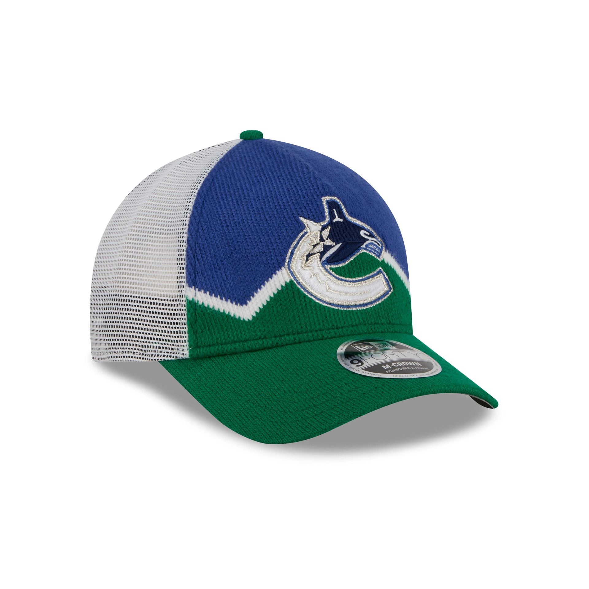 Vancouver Canucks Sock 9FORTY M-Crown A-Frame Trucker Hat
