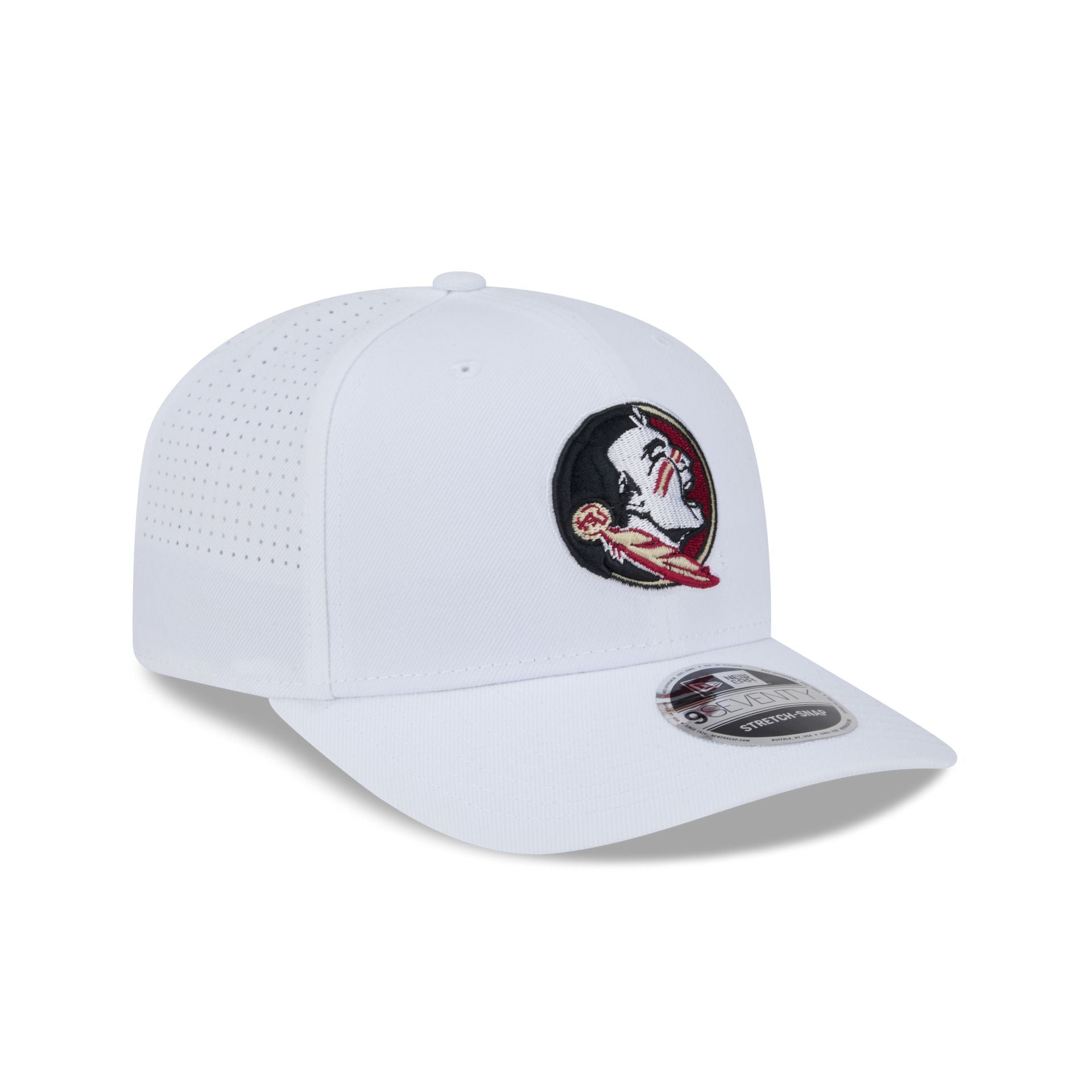 Florida State Seminoles Optic White Performance 9SEVENTY Stretch-Snap Hat