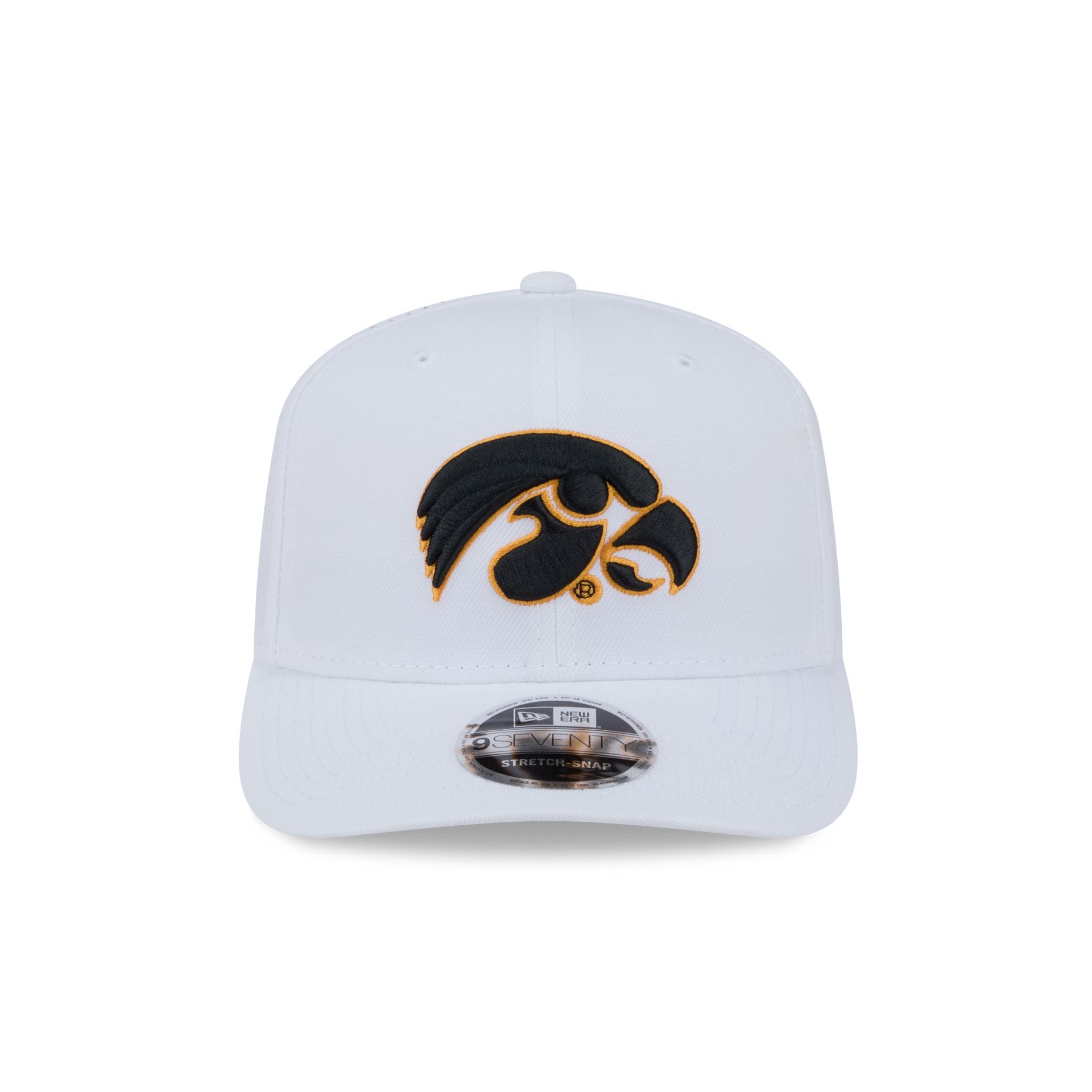 Iowa Hawkeyes Optic White Performance 9SEVENTY Stretch-Snap Hat