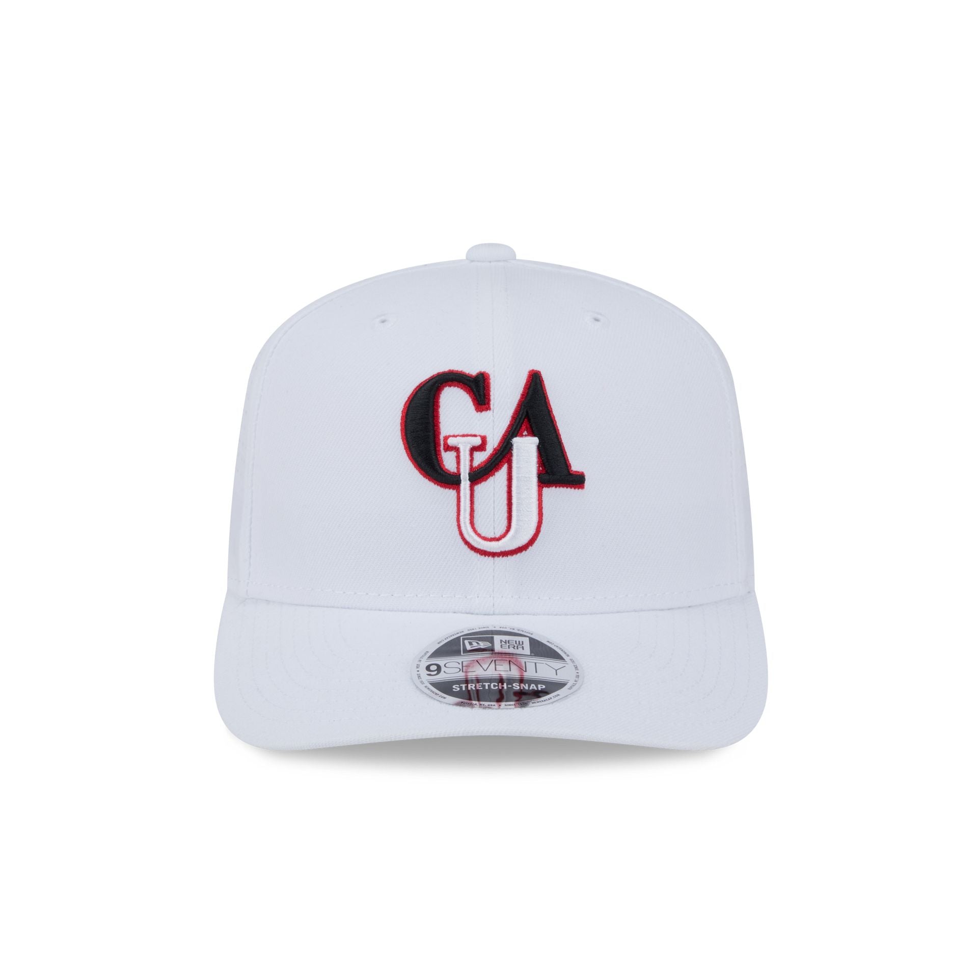 Clark Atlanta Panthers Optic White Performance 9SEVENTY Stretch-Snap Hat