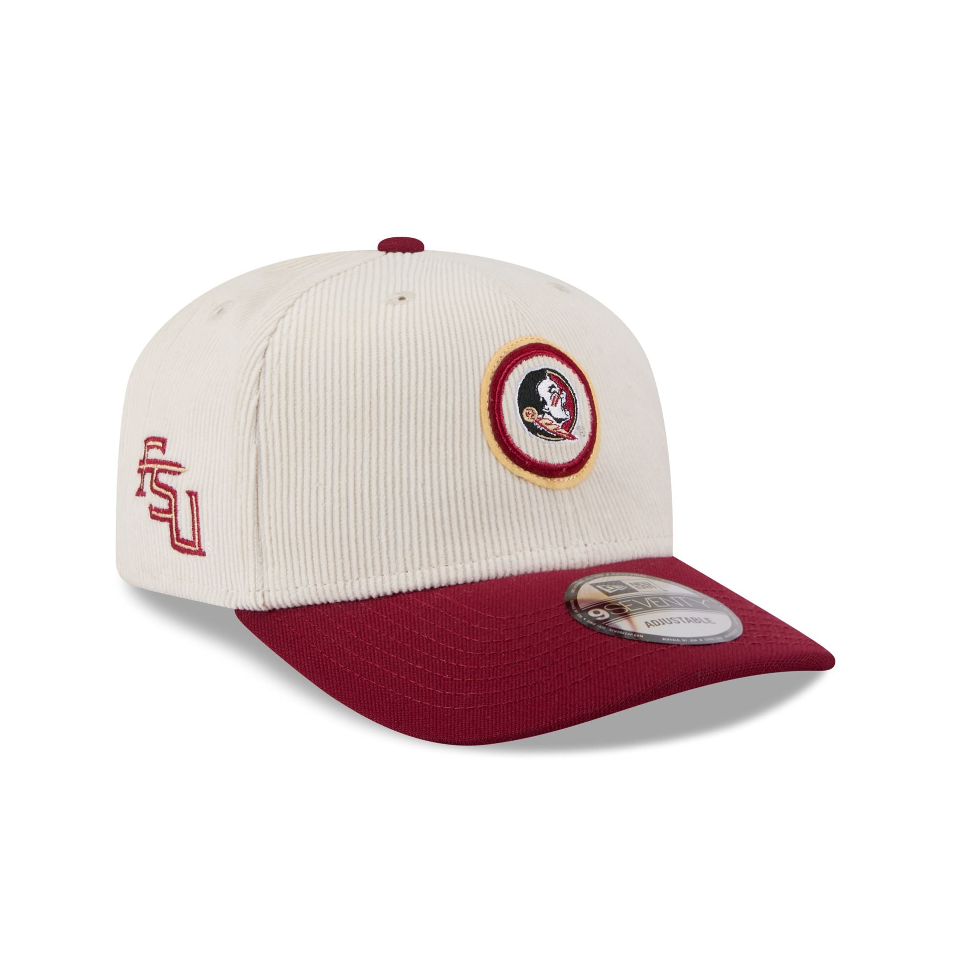 Florida State Seminoles Loyal Corduroy 9SEVENTY Stretch-Snap Hat