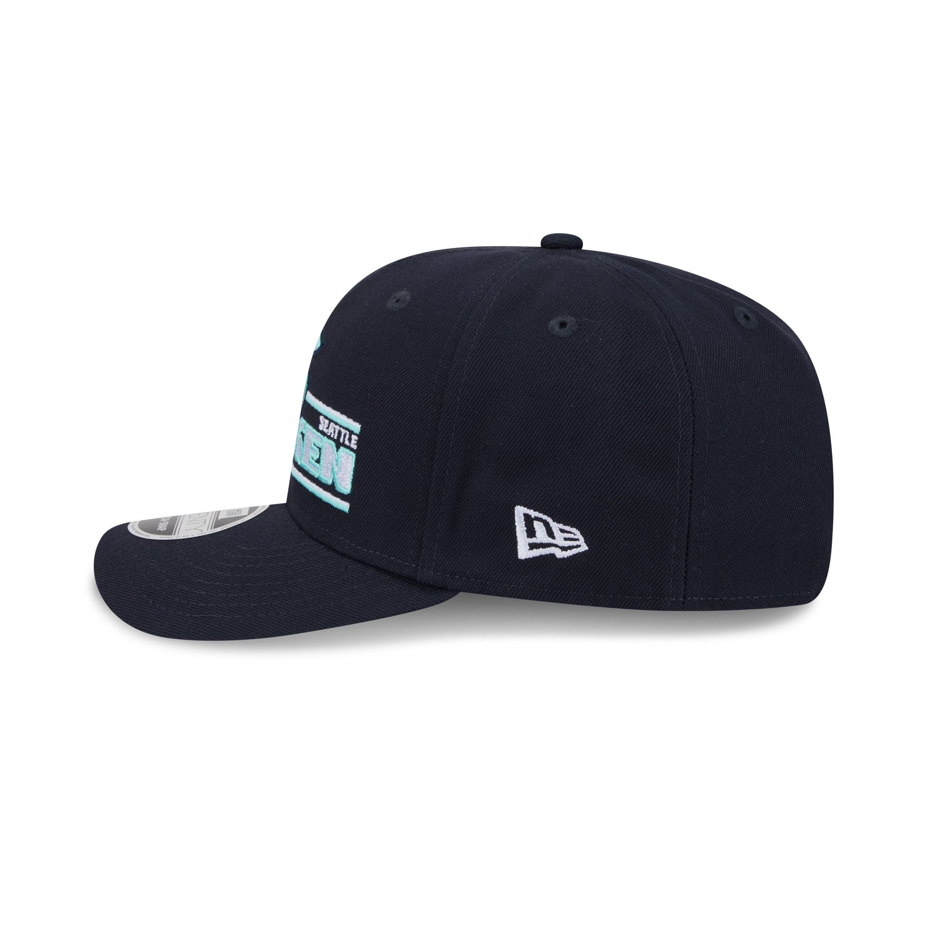 Seattle Kraken Stated 9SEVENTY Stretch-Snap Hat